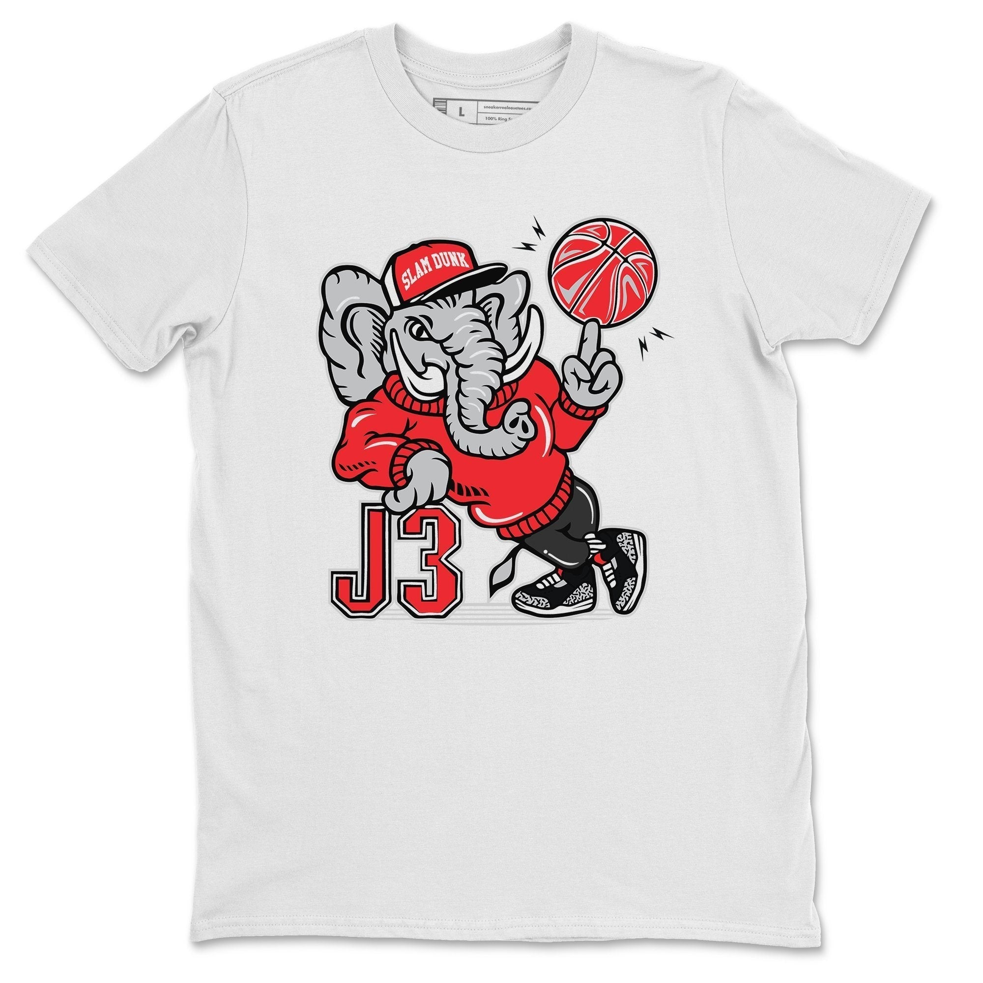 Jordan 3 Black Cement Shirt To Match Jordans AJ3 Elephant Sneaker Tees Jordan 3 Black Cement Drip Gear Zone Sneaker Matching Clothing Unisex Shirts