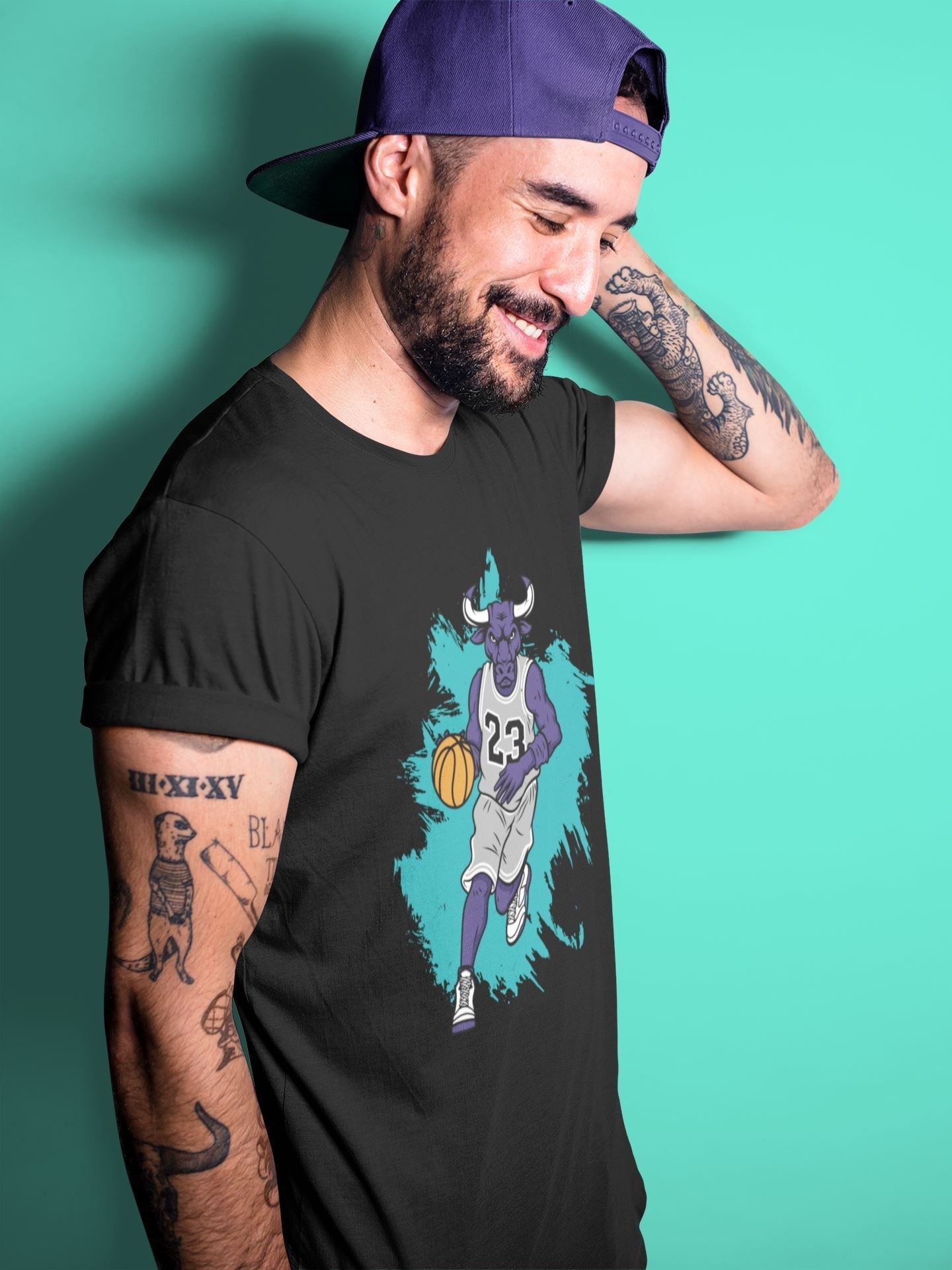 Jordan 5 Black Grape Shirt To Match Jordans Bull Figure Sneaker Tees Jordan 5 Black Grape Drip Gear Zone Sneaker Matching Clothing Unisex Shirts