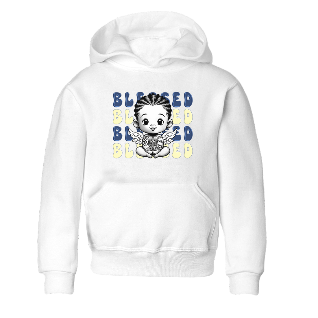 Jordan 5 A Ma Maniere x Dawn to match jordans Blessed Baby sneaker tees Air Jordan 5 A Ma Maniere x Photon Dust Drip Gear Zone Streetwear Brand Sneaker Matching Cotton Shirt baby toddler White 2 cotton Shirt