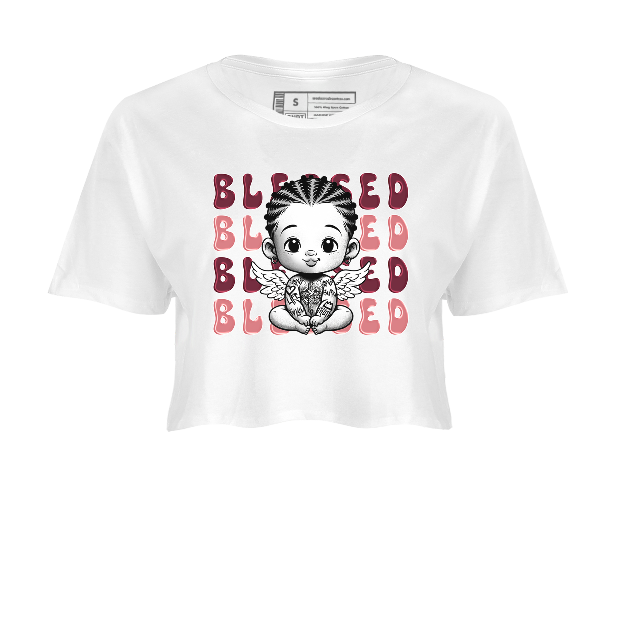 Dunk Low Valentines Day shirt to match jordans Blessed sneaker tees Special Valentine's Day Couple Shirt Dunk Valentine's Day 2024 Drip Gear Zone Sneaker Matching Shirt White 2 Crop T-Shirt