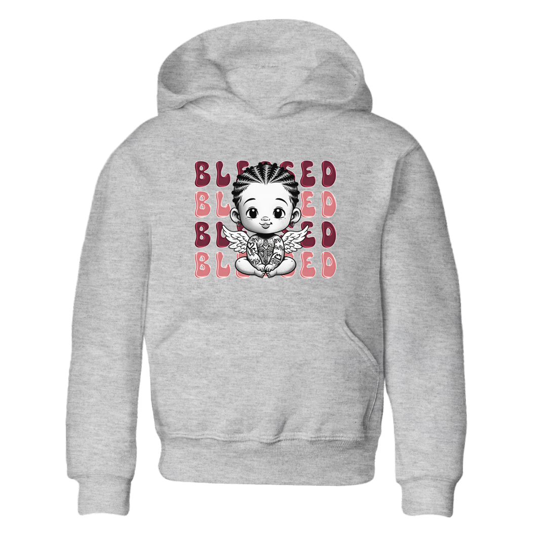 Dunk Low Valentines Day shirt to match jordans Blessed sneaker tees Special Valentine's Day Couple Shirt Dunk Valentine's Day 2024 Drip Gear Zone Sneaker Matching Shirt Baby Toddler Heather Grey 2 T-Shirt