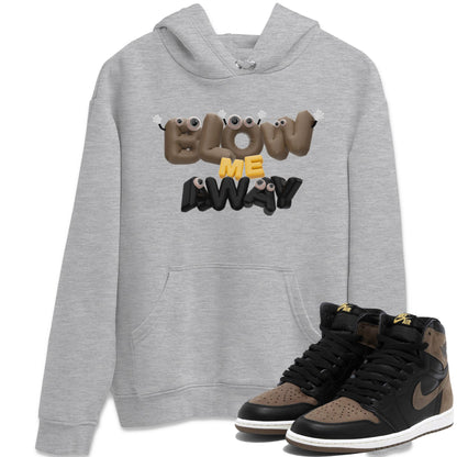 Air Jordan 1 Palomino shirt to match jordans Blow Me Away Streetwear Sneaker Shirt AJ1 Palomino Drip Gear Zone Sneaker Matching Clothing Unisex Heather Grey 1 T-Shirt
