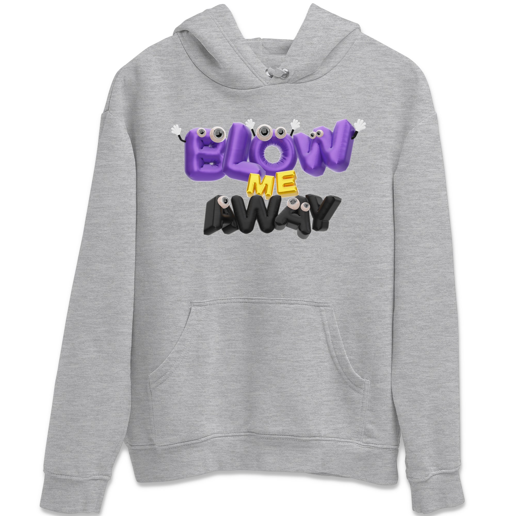 Air Jordan 12 Field Purple shirt to match jordans Blow Me Away Streetwear Sneaker Shirt AJ12 Field Purple Drip Gear Zone Sneaker Matching Clothing Unisex Heather Grey 2 T-Shirt