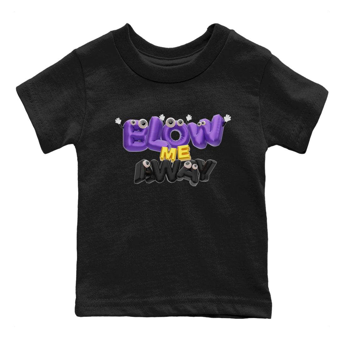 Air Jordan 12 Field Purple shirt to match jordans Blow Me Away Streetwear Sneaker Shirt AJ12 Field Purple Drip Gear Zone Sneaker Matching Clothing Baby Toddler Black 2 T-Shirt