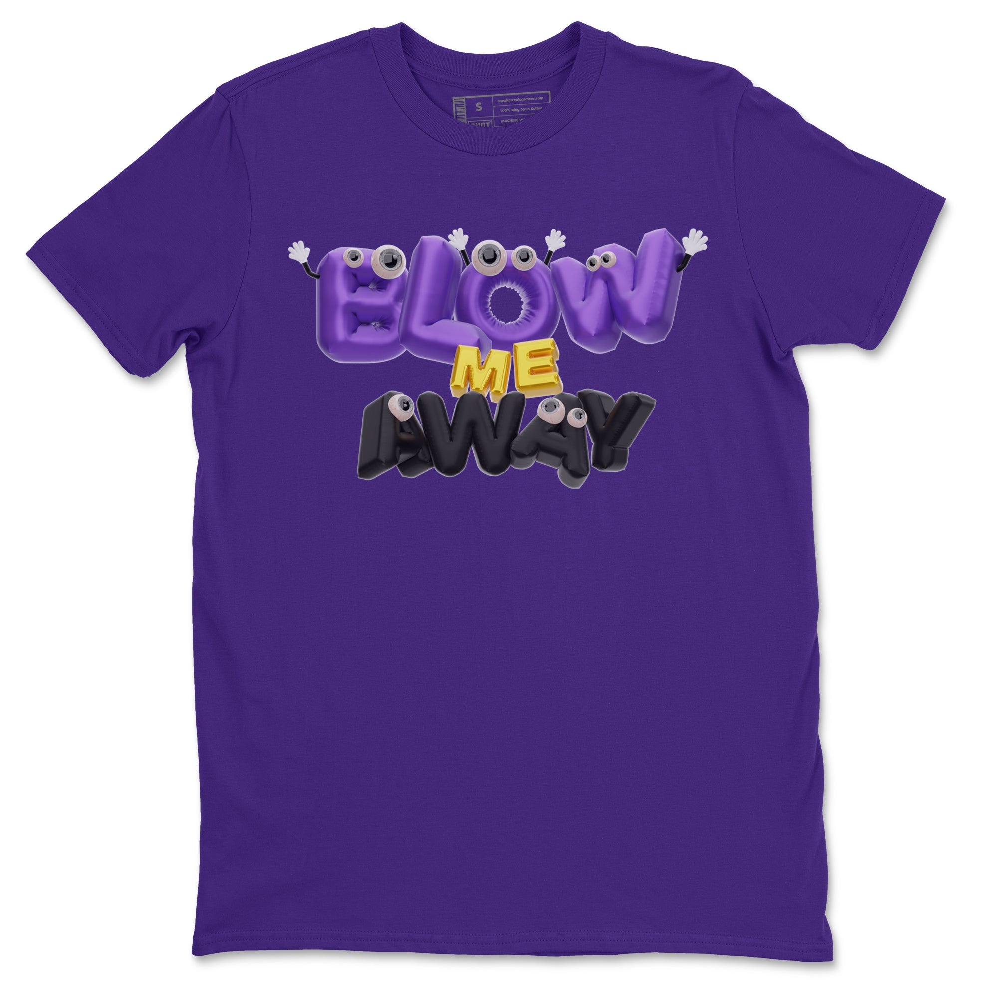 Air Jordan 12 Field Purple shirt to match jordans Blow Me Away Streetwear Sneaker Shirt AJ12 Field Purple Drip Gear Zone Sneaker Matching Clothing Unisex Purple 2 T-Shirt