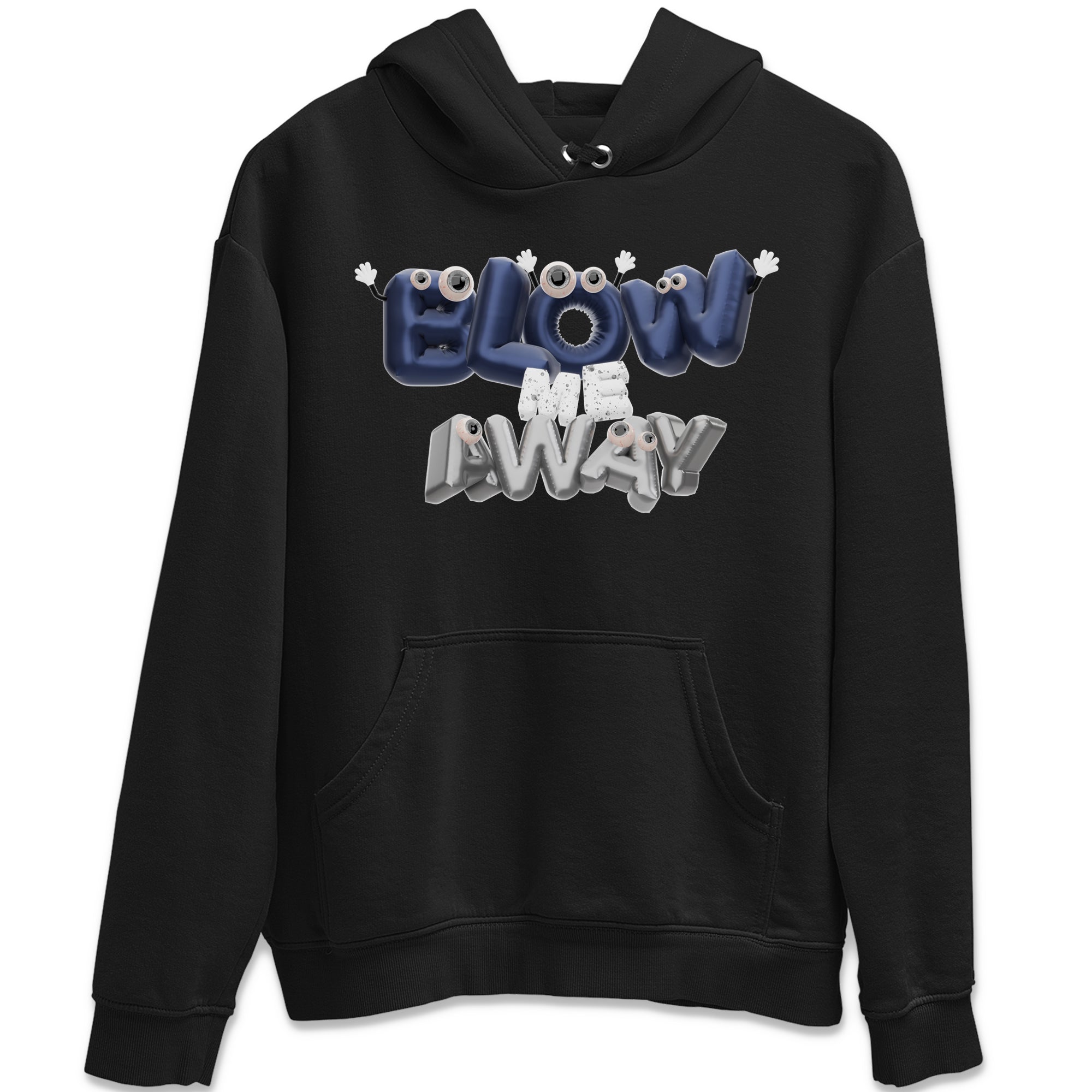 Air Jordan 5 Georgetown shirt to match jordans Blow Me Away Streetwear Sneaker Shirt AJ5 Georgetown Drip Gear Zone Sneaker Matching Clothing Unisex Black 2 T-Shirt