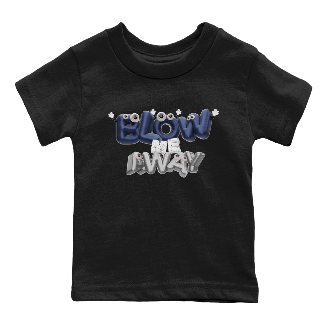 Air Jordan 5 Georgetown shirt to match jordans Blow Me Away Streetwear Sneaker Shirt AJ5 Georgetown Drip Gear Zone Sneaker Matching Clothing Baby Toddler Black 2 T-Shirt