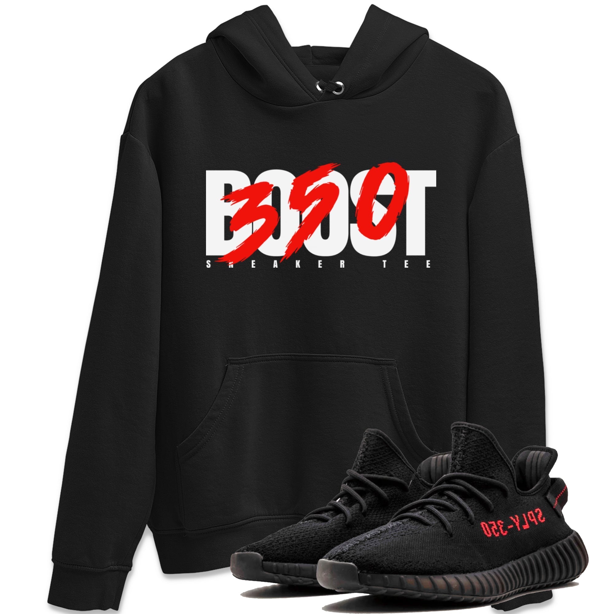 Yeezy 350 Bred shirt to match jordans Boost 350 Streetwear Sneaker Shirt Adidas Yeezy Boost V2 350 Bred Drip Gear Zone Sneaker Matching Clothing Unisex Black 1 T-Shirt
