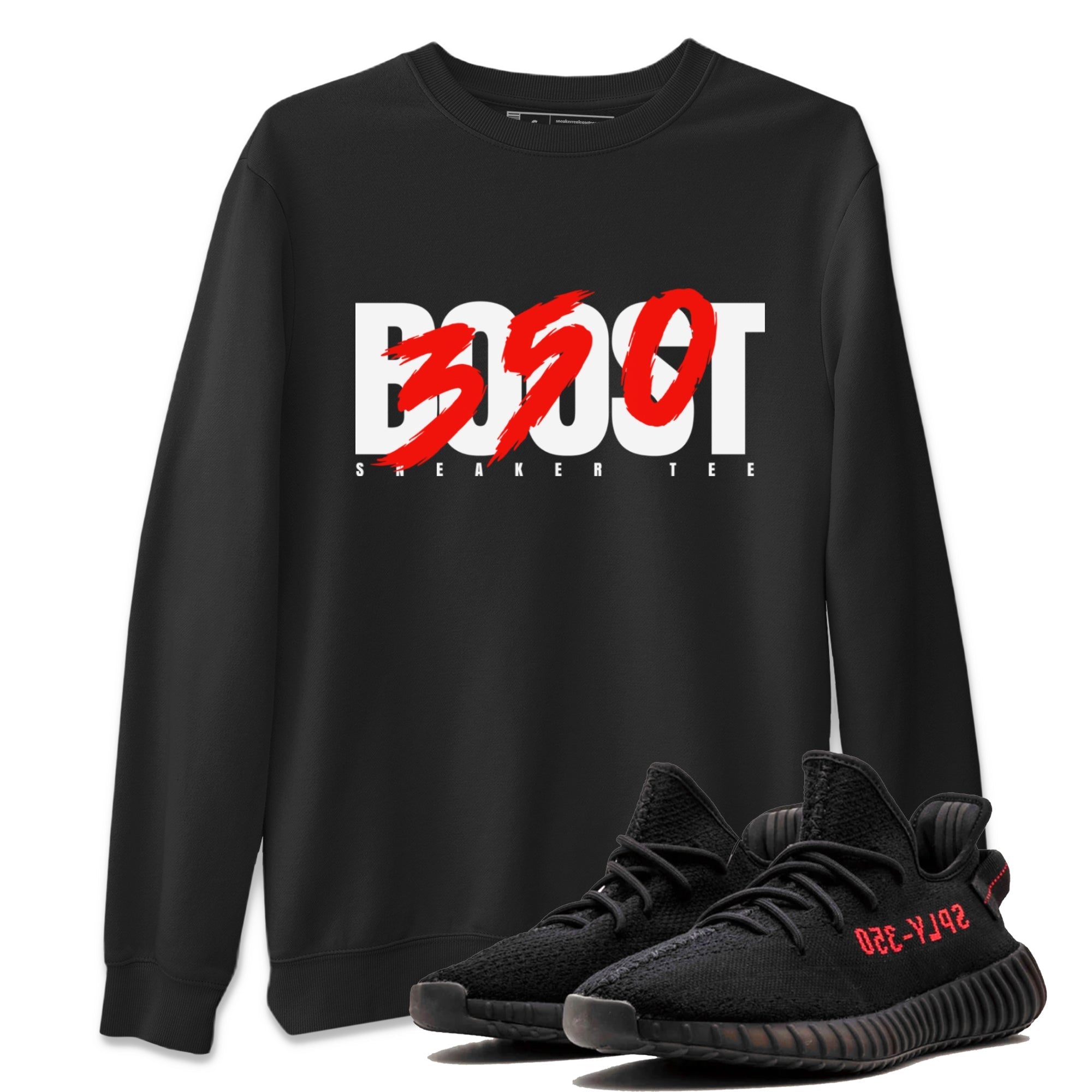 Yeezy 350 Bred shirt to match jordans Boost 350 Streetwear Sneaker Shirt Adidas Yeezy Boost V2 350 Bred Drip Gear Zone Sneaker Matching Clothing Unisex Black 1 T-Shirt