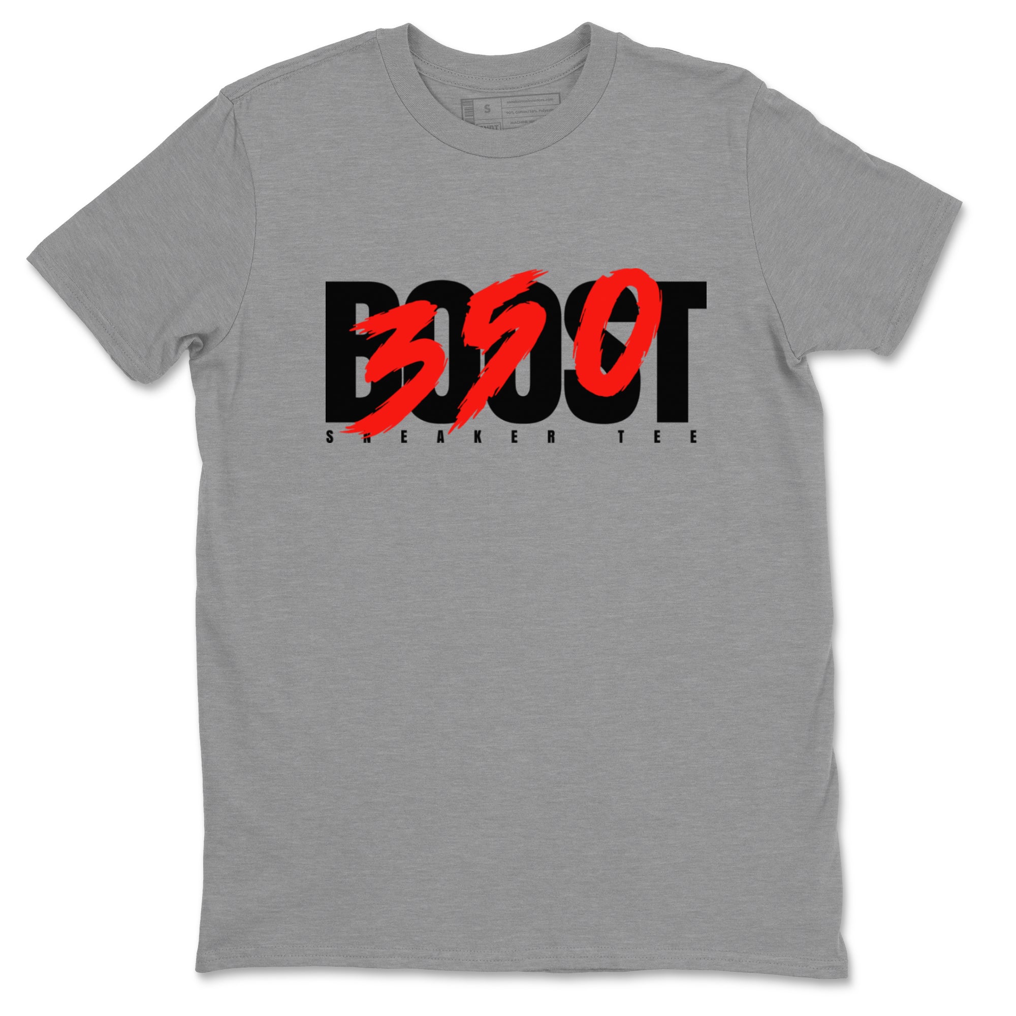 Yeezy 350 Bred shirt to match jordans Boost 350 Streetwear Sneaker Shirt Adidas Yeezy Boost V2 350 Bred Drip Gear Zone Sneaker Matching Clothing Unisex Heather Grey 2 T-Shirt