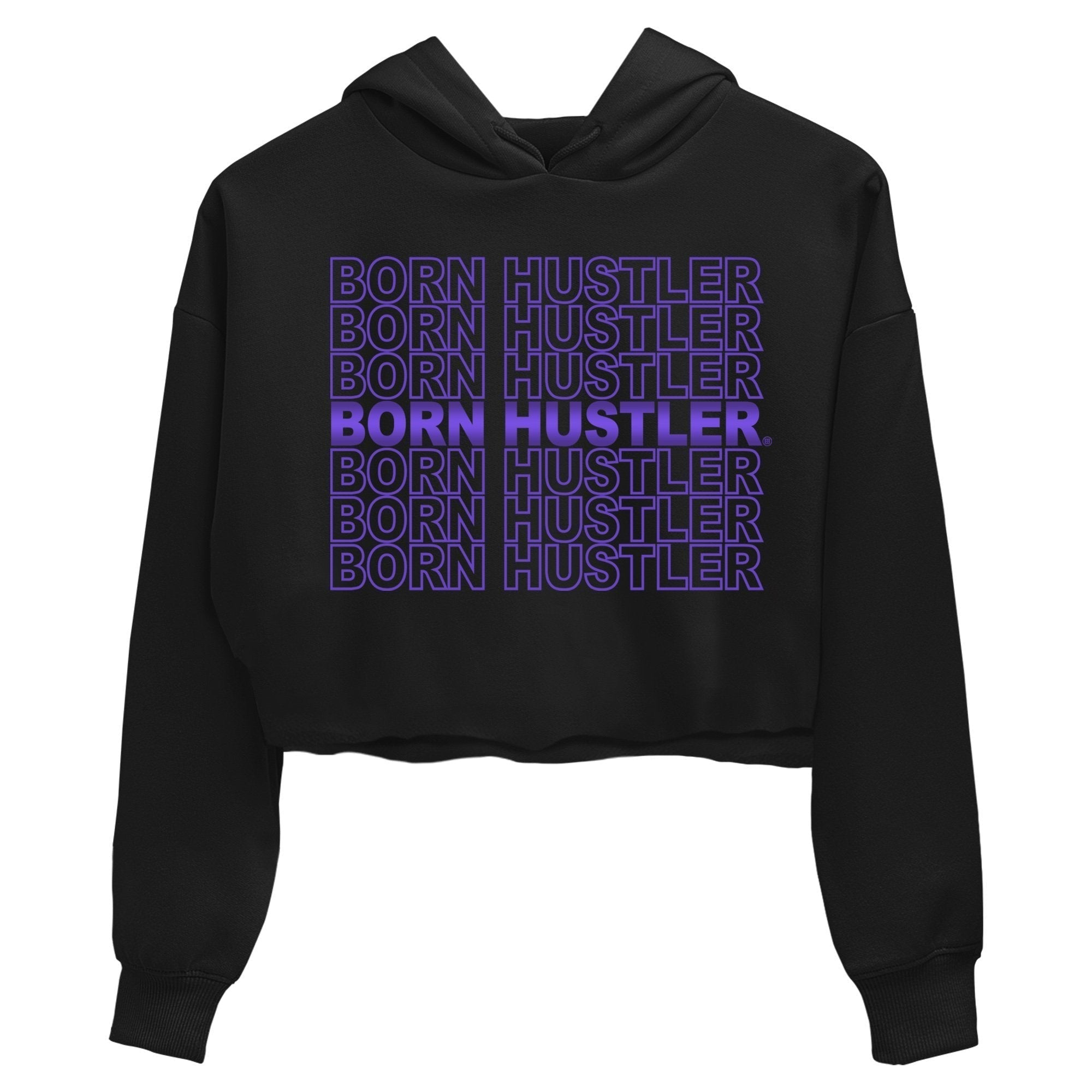 Jordan 1 WMNS Court Purple Sneaker Matching T-Shirt Born Hustler Sneaker Tees Jordan 1 WMNS Court Purple Sneaker Release Tees Women's Shirts