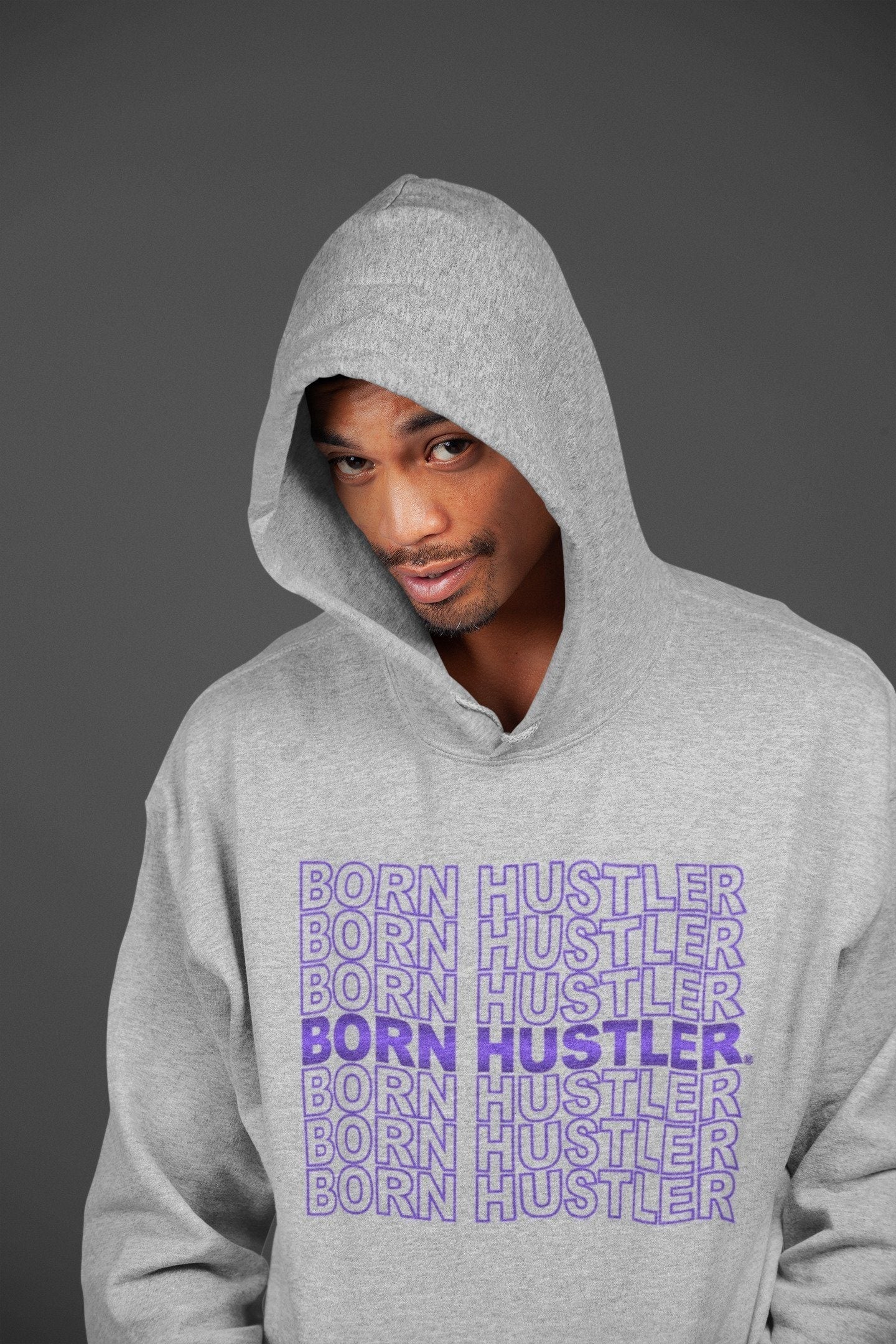 Jordan 1 WMNS Court Purple Shirt To Match Jordans Born Hustler Sneaker Tees Jordan 1 WMNS Court Purple Drip Gear Zone Sneaker Matching Clothing Unisex Shirts