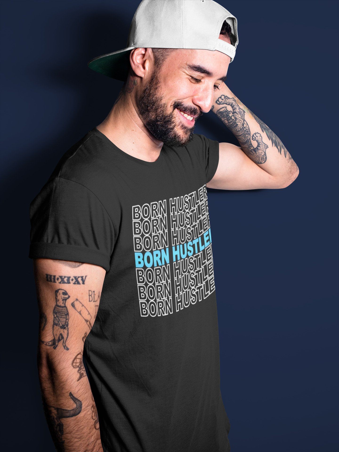 Jordan 13 Obsidian Shirt To Match Jordans Born Hustler Sneaker Tees Jordan 13 Obsidian Drip Gear Zone Sneaker Matching Clothing Unisex Shirts