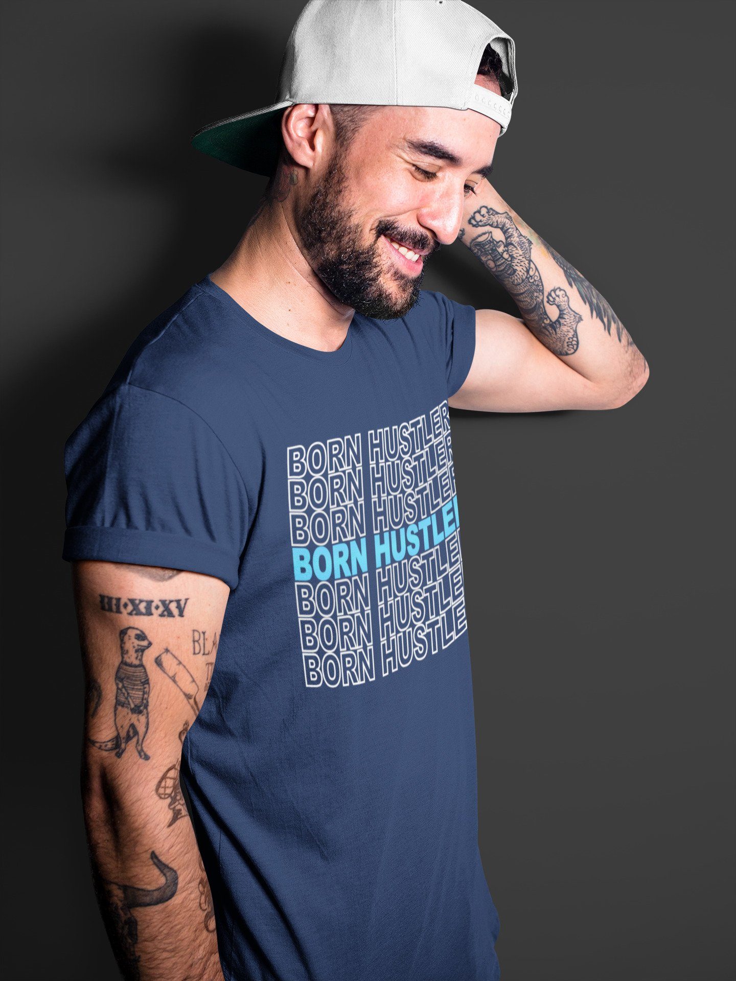 Jordan 13 Obsidian Shirt To Match Jordans Born Hustler Sneaker Tees Jordan 13 Obsidian Drip Gear Zone Sneaker Matching Clothing Unisex Shirts