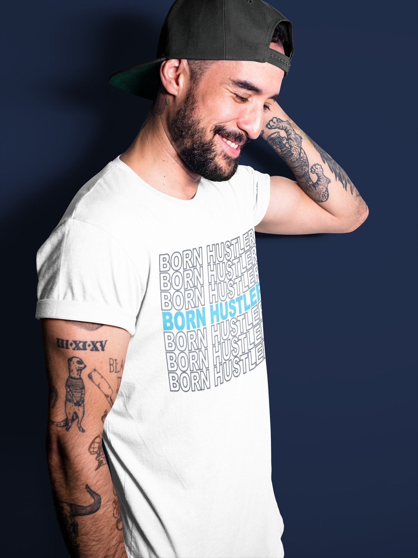 Jordan 13 Obsidian Shirt To Match Jordans Born Hustler Sneaker Tees Jordan 13 Obsidian Drip Gear Zone Sneaker Matching Clothing Unisex Shirts