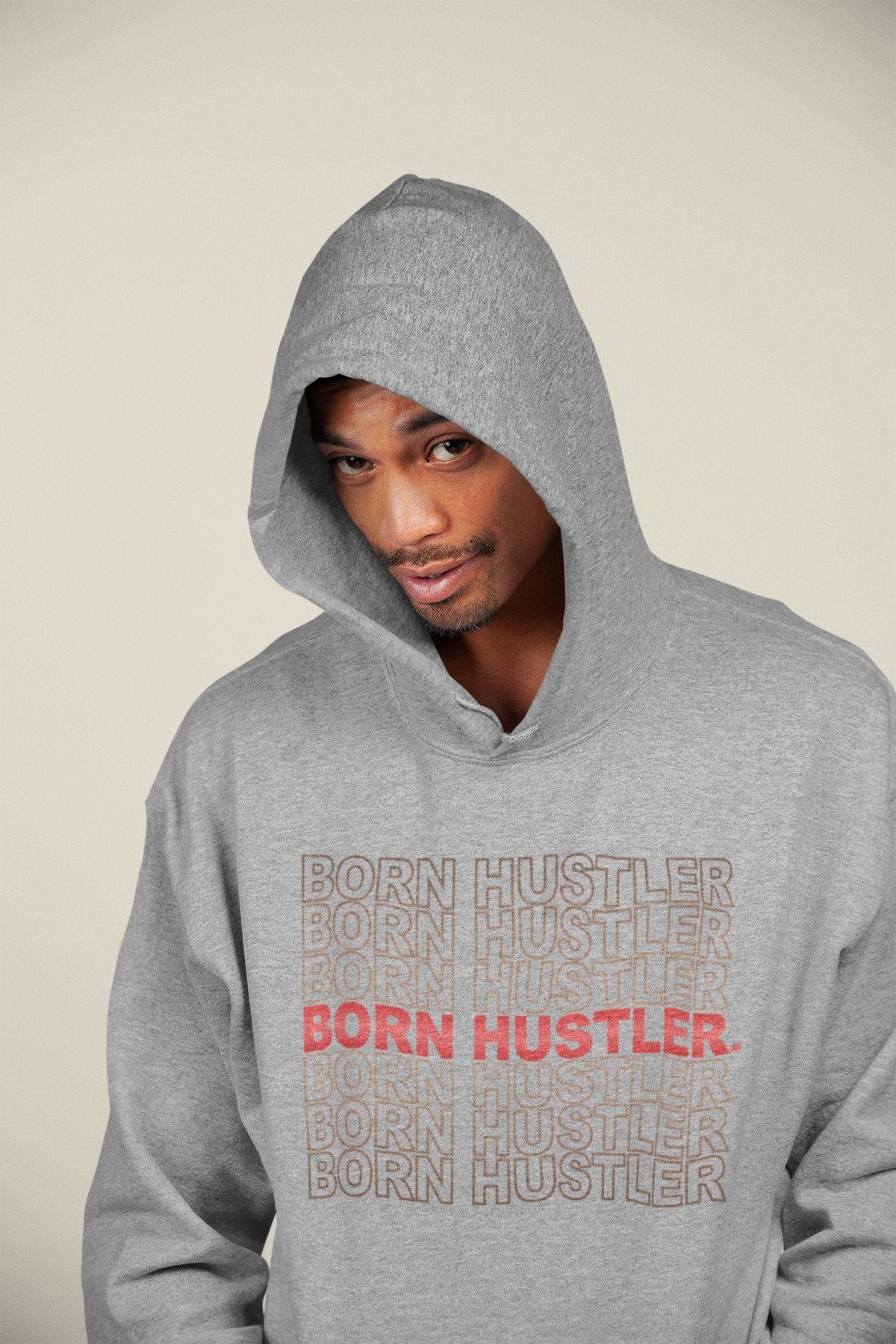 Jordan 4 Taupe Haze Shirt To Match Jordans Born Hustler Sneaker Tees Jordan 4 Taupe Haze Drip Gear Zone Sneaker Matching Clothing Unisex Shirts