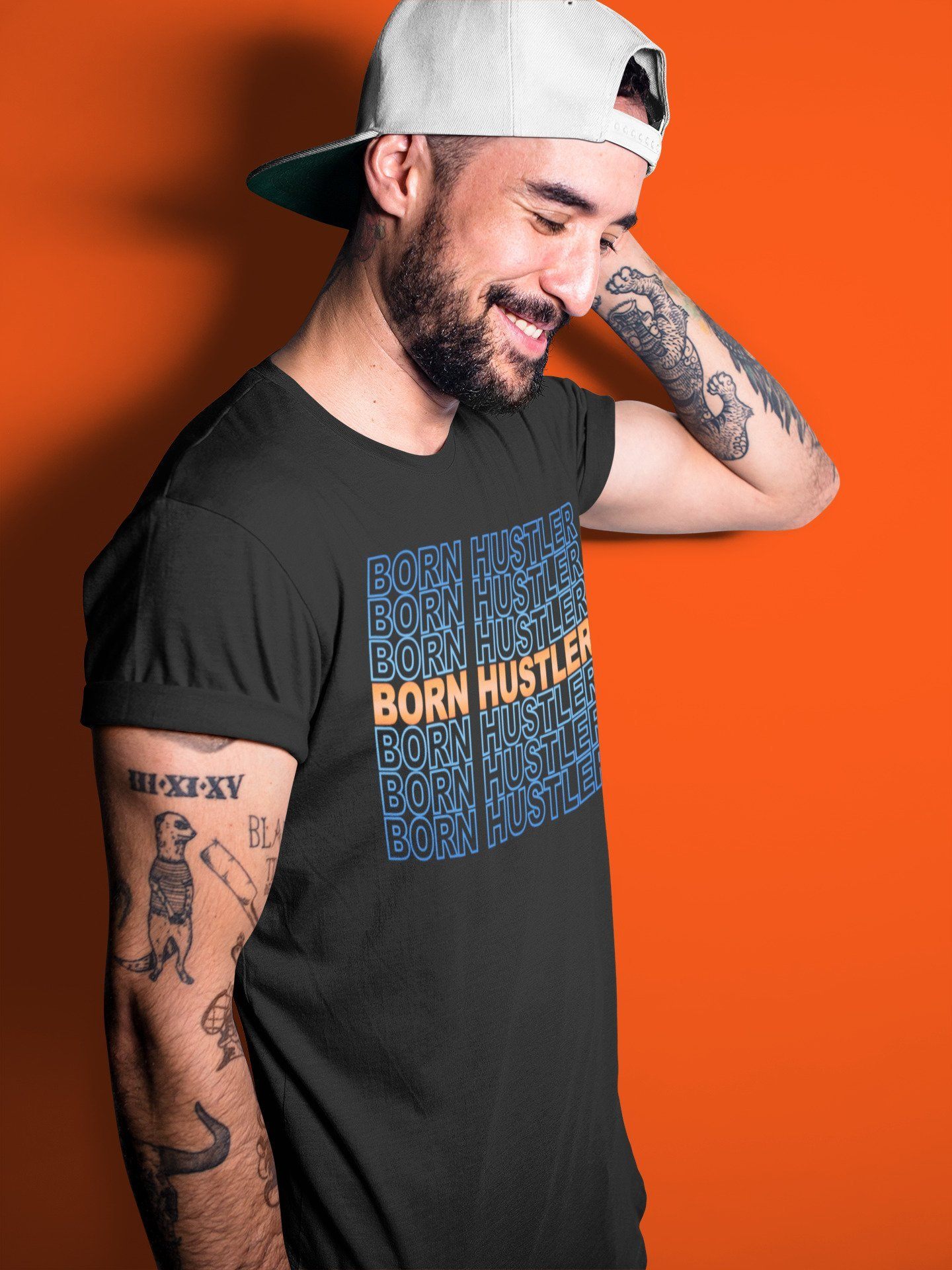 Yeezy 700 Bright Blue Shirt To Match Jordans Born Hustler Sneaker Tees Yeezy 700 Bright Blue Drip Gear Zone Sneaker Matching Clothing Unisex Shirts