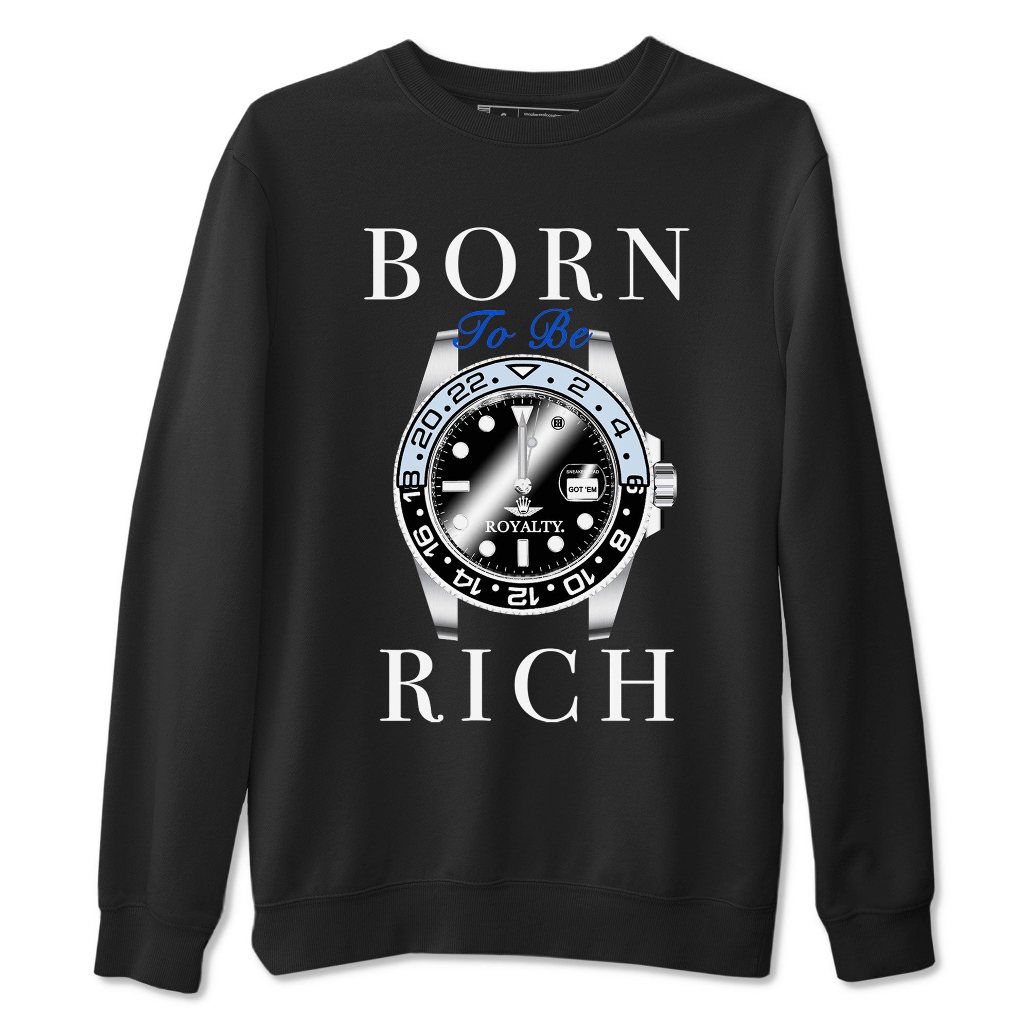 AJ11 Space shirt to match jordans Born To Be Rich sneaker tees Air Jordan 11 Retro Space Drip Gear Zone unisex cotton Black 2 crew neck shirt