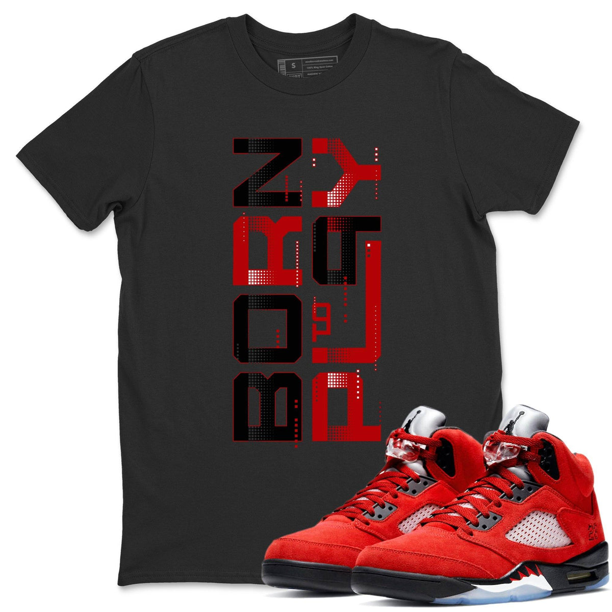 Jordan 5 Raging Bull Shirt To Match Jordans Born To Play Sneaker Tees Jordan 5 Raging Bull Drip Gear Zone Sneaker Matching Clothing Unisex Shirts