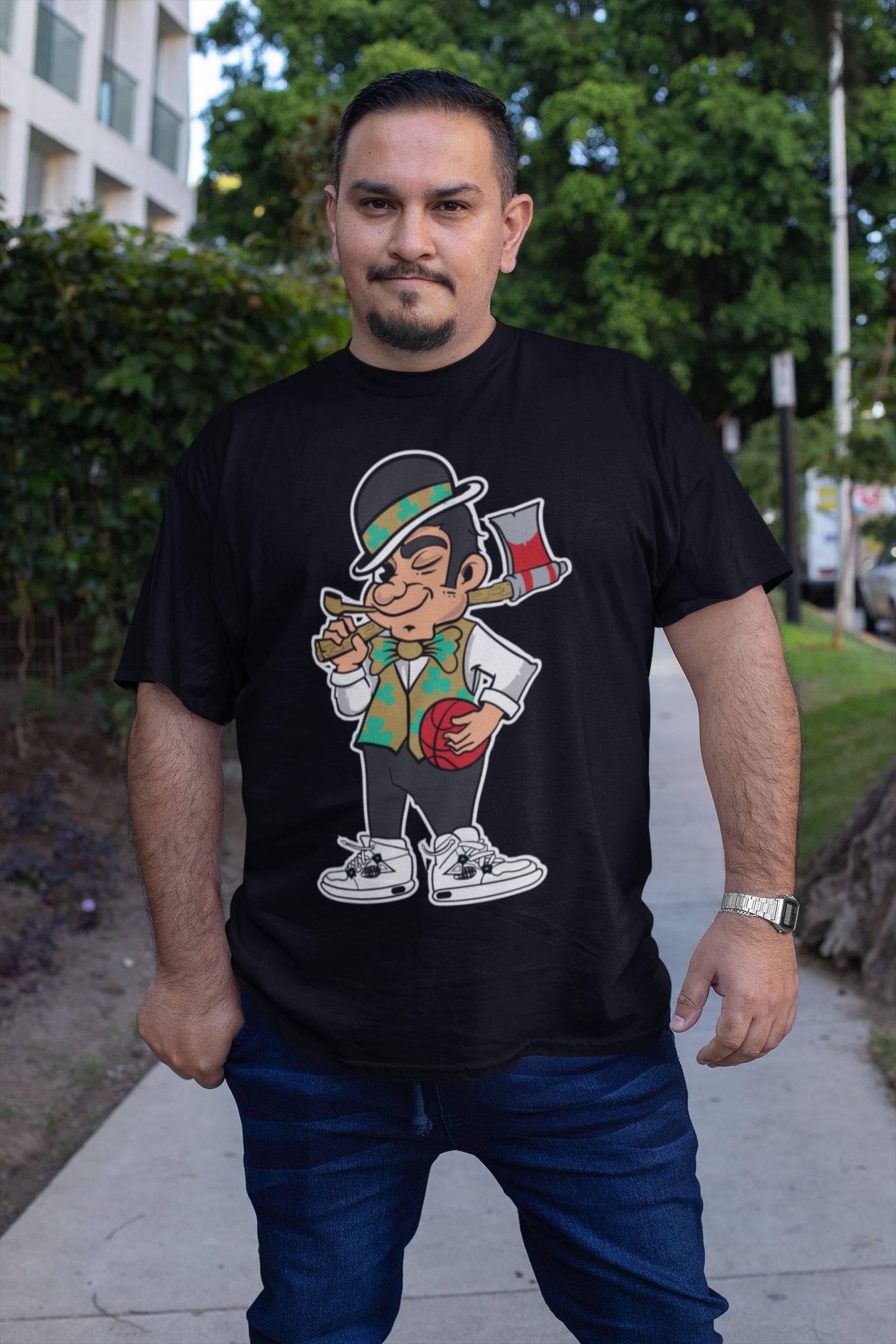 Jordan 4 Classic Green Shirt To Match Jordans Boston Lumberjack Sneaker Tees Jordan 4 Classic Green Drip Gear Zone Sneaker Matching Clothing Unisex Shirts