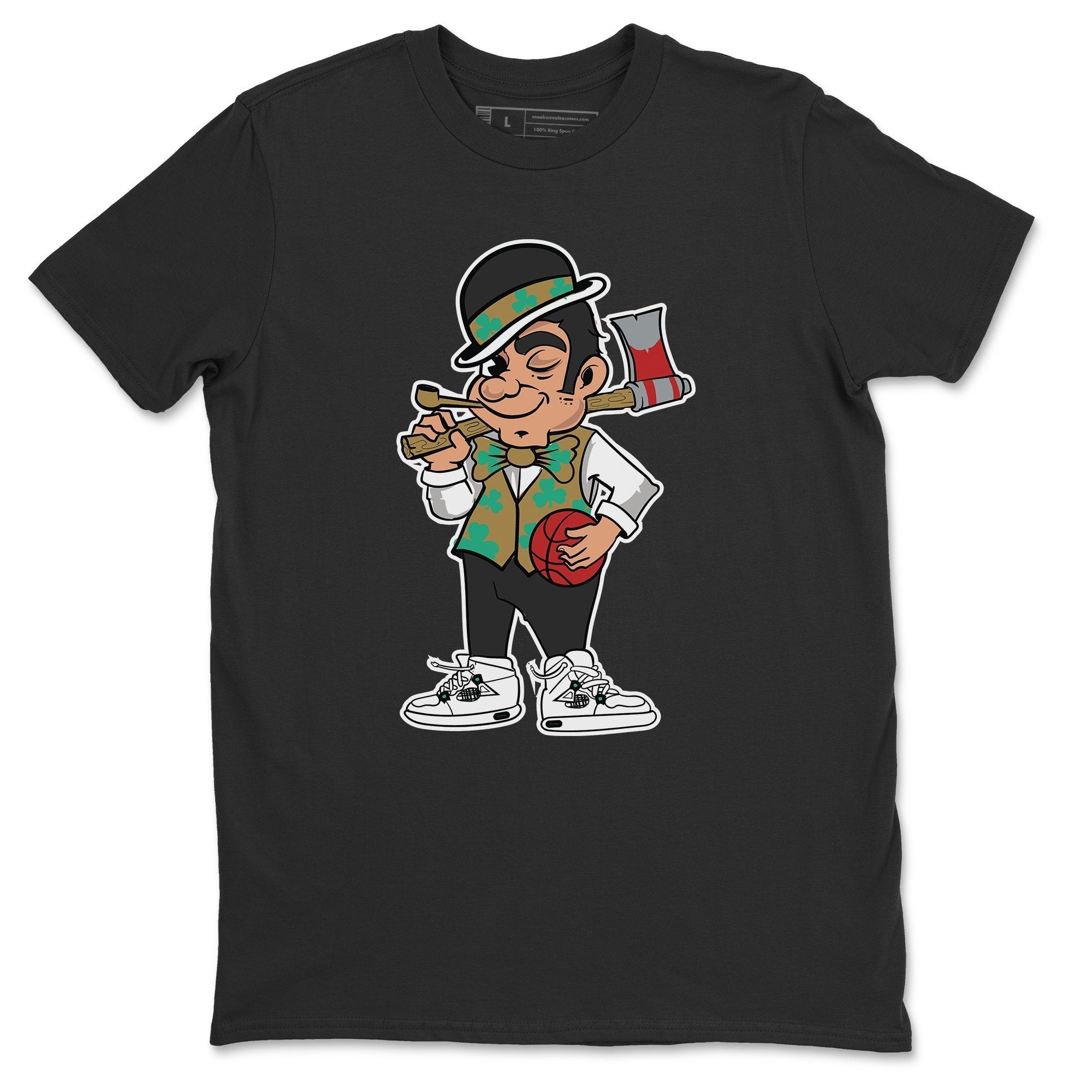 Jordan 4 Classic Green Shirt To Match Jordans Boston Lumberjack Sneaker Tees Jordan 4 Classic Green Drip Gear Zone Sneaker Matching Clothing Unisex Shirts