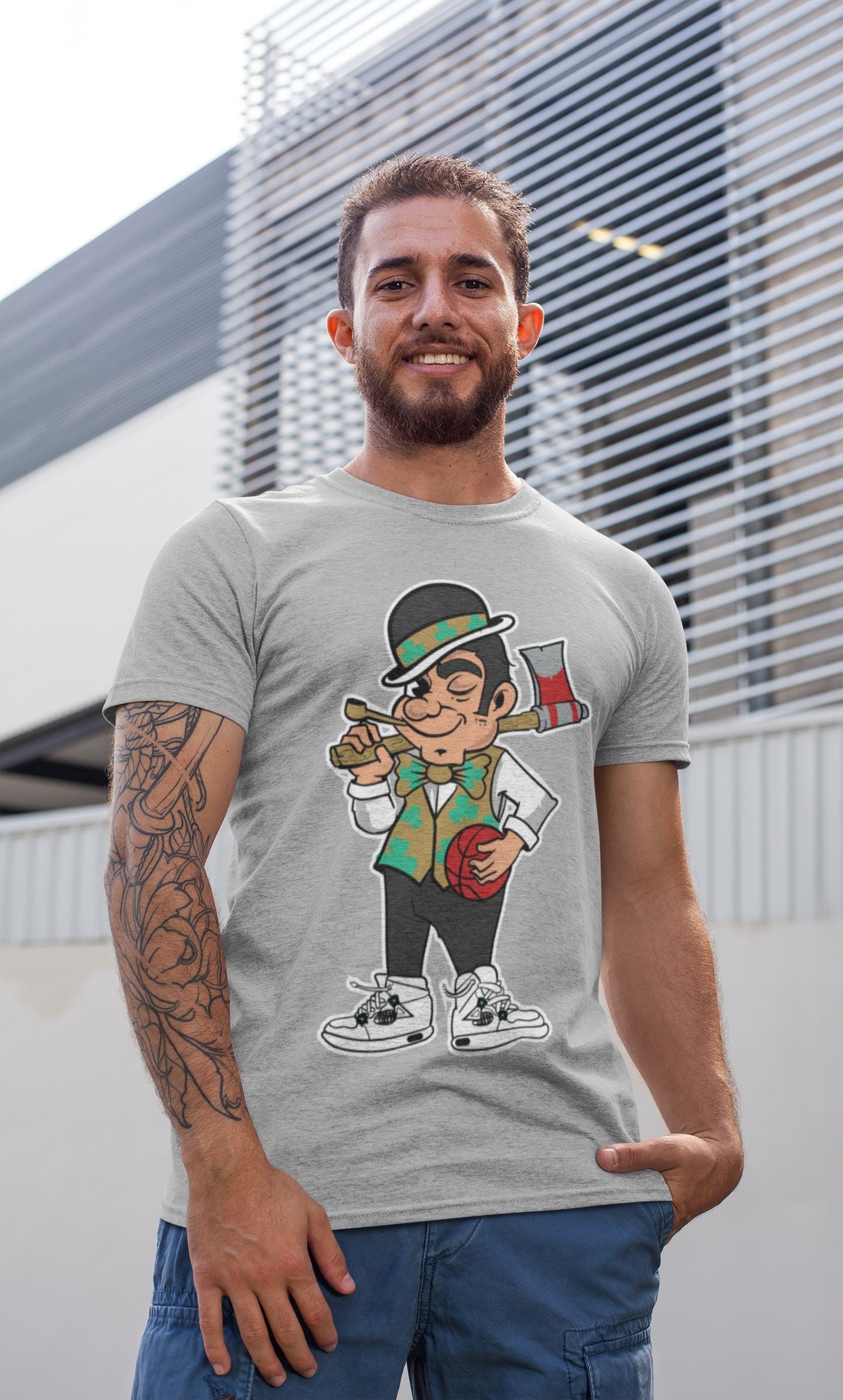 Jordan 4 Classic Green Shirt To Match Jordans Boston Lumberjack Sneaker Tees Jordan 4 Classic Green Drip Gear Zone Sneaker Matching Clothing Unisex Shirts