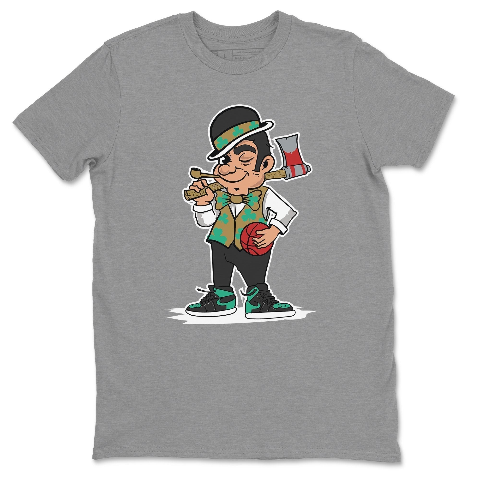 Jordan 1 Pine Green Shirt To Match Jordans Boston Lumberjack Sneaker Tees Jordan 1 Pine Green Drip Gear Zone Sneaker Matching Clothing Unisex Shirts