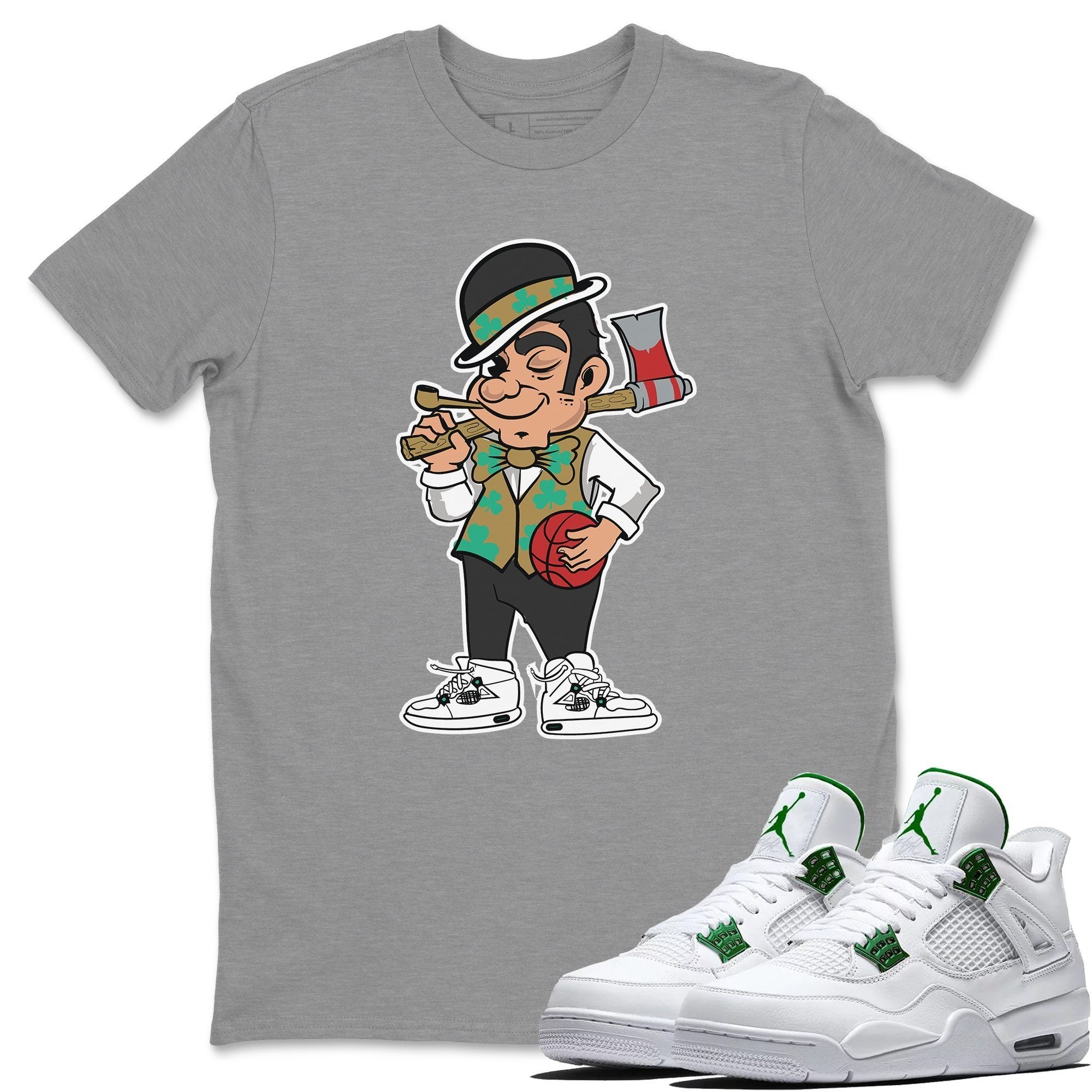 Jordan 4 Classic Green Shirt To Match Jordans Boston Lumberjack Sneaker Tees Jordan 4 Classic Green Drip Gear Zone Sneaker Matching Clothing Unisex Shirts