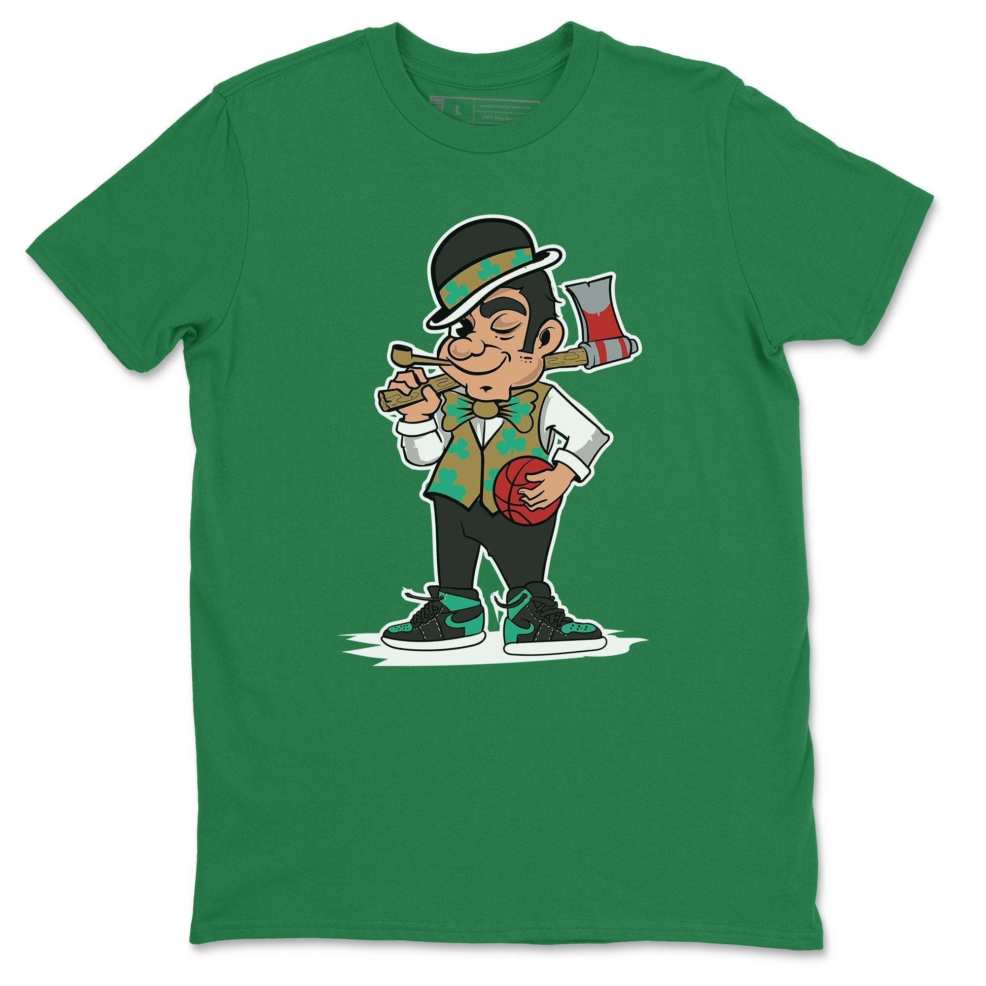 Jordan 1 Pine Green Shirt To Match Jordans Boston Lumberjack Sneaker Tees Jordan 1 Pine Green Drip Gear Zone Sneaker Matching Clothing Unisex Shirts