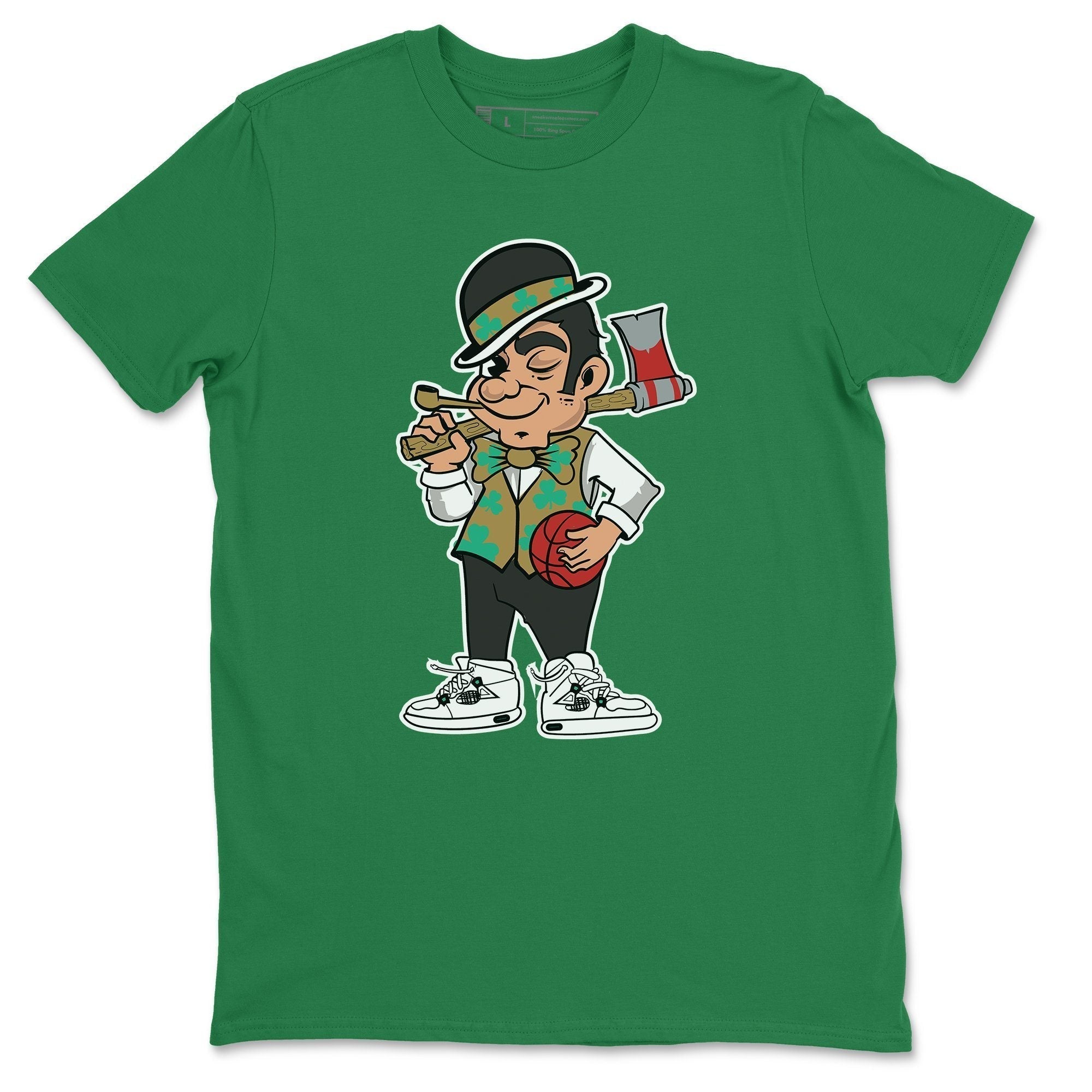 Jordan 4 Classic Green Shirt To Match Jordans Boston Lumberjack Sneaker Tees Jordan 4 Classic Green Drip Gear Zone Sneaker Matching Clothing Unisex Shirts