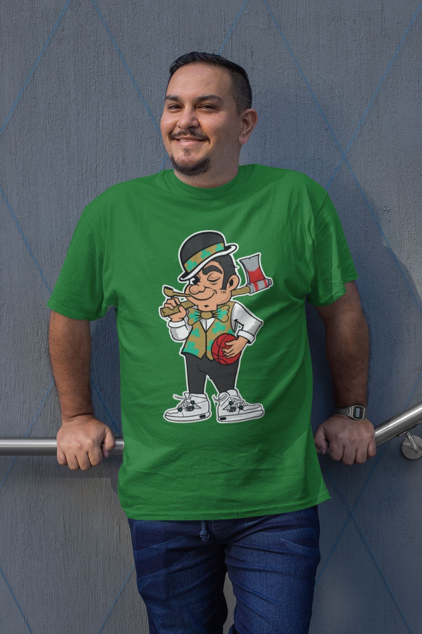 Jordan 4 Classic Green Shirt To Match Jordans Boston Lumberjack Sneaker Tees Jordan 4 Classic Green Drip Gear Zone Sneaker Matching Clothing Unisex Shirts