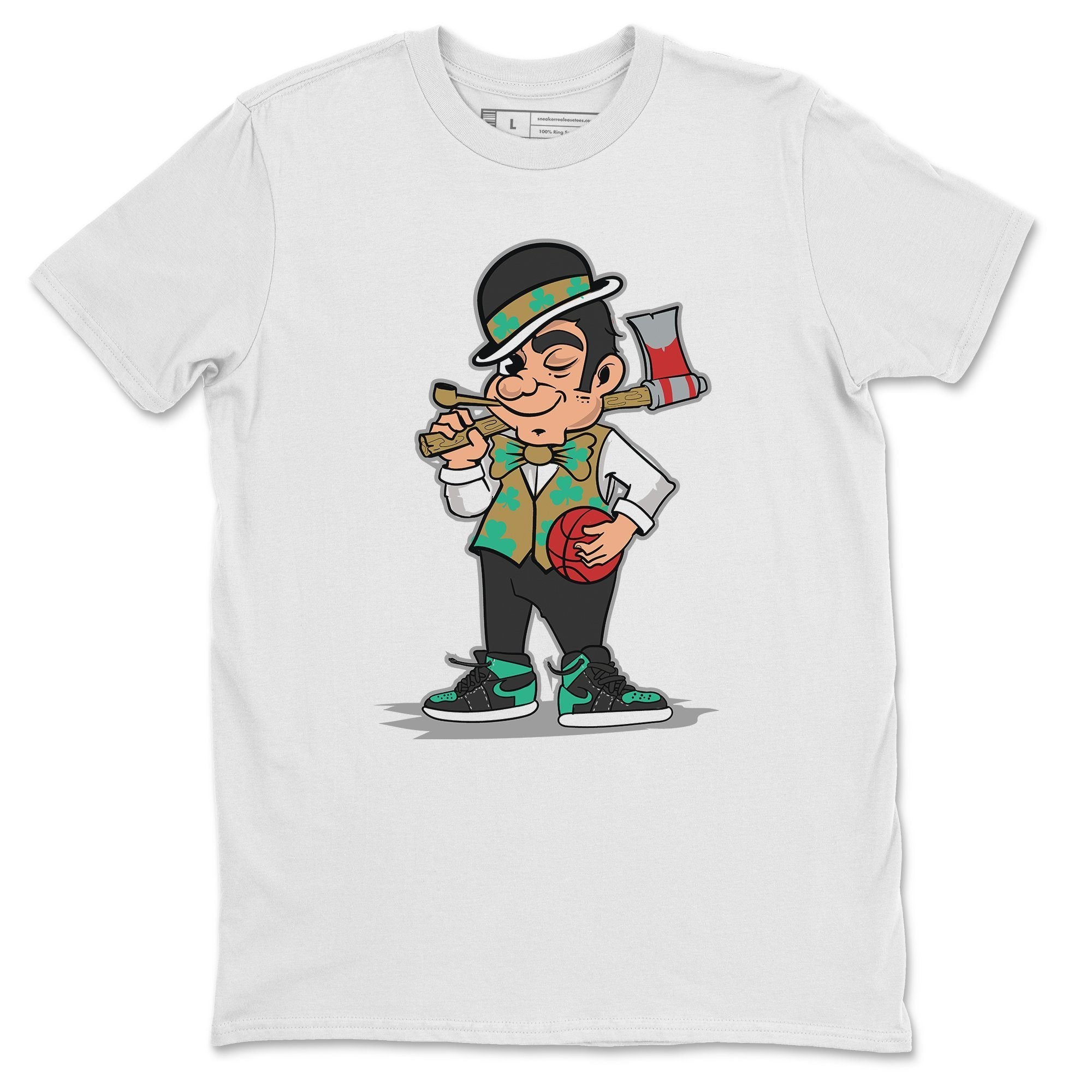 Jordan 1 Pine Green Shirt To Match Jordans Boston Lumberjack Sneaker Tees Jordan 1 Pine Green Drip Gear Zone Sneaker Matching Clothing Unisex Shirts