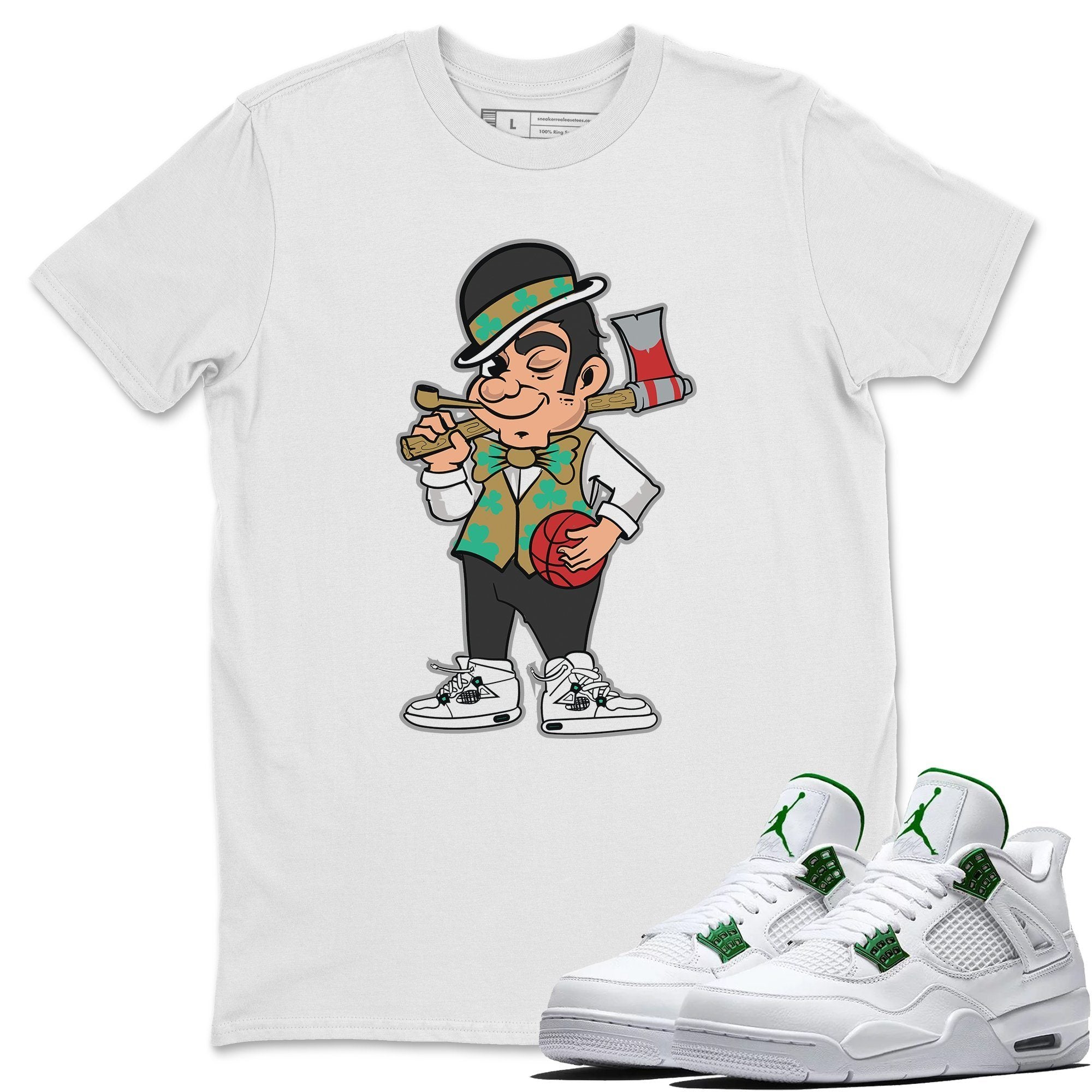 Jordan 4 Classic Green Shirt To Match Jordans Boston Lumberjack Sneaker Tees Jordan 4 Classic Green Drip Gear Zone Sneaker Matching Clothing Unisex Shirts