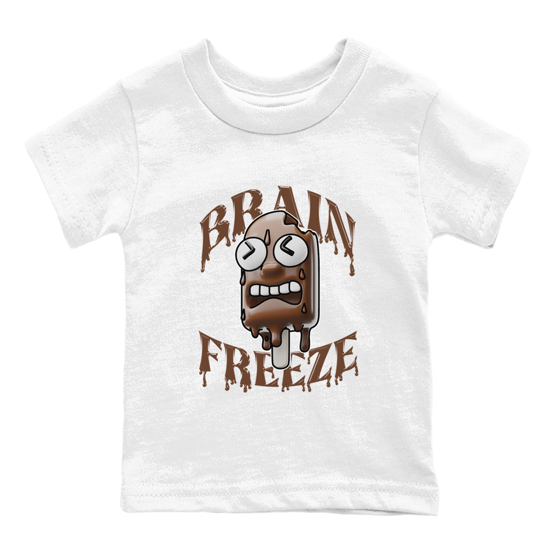 Dunk Cacao Wow shirt to match jordans Brain Freeze sneaker match tees Nike Dunk Cacao Wow Drip Gear Zone Baby Toddler White 2 T-Shirt