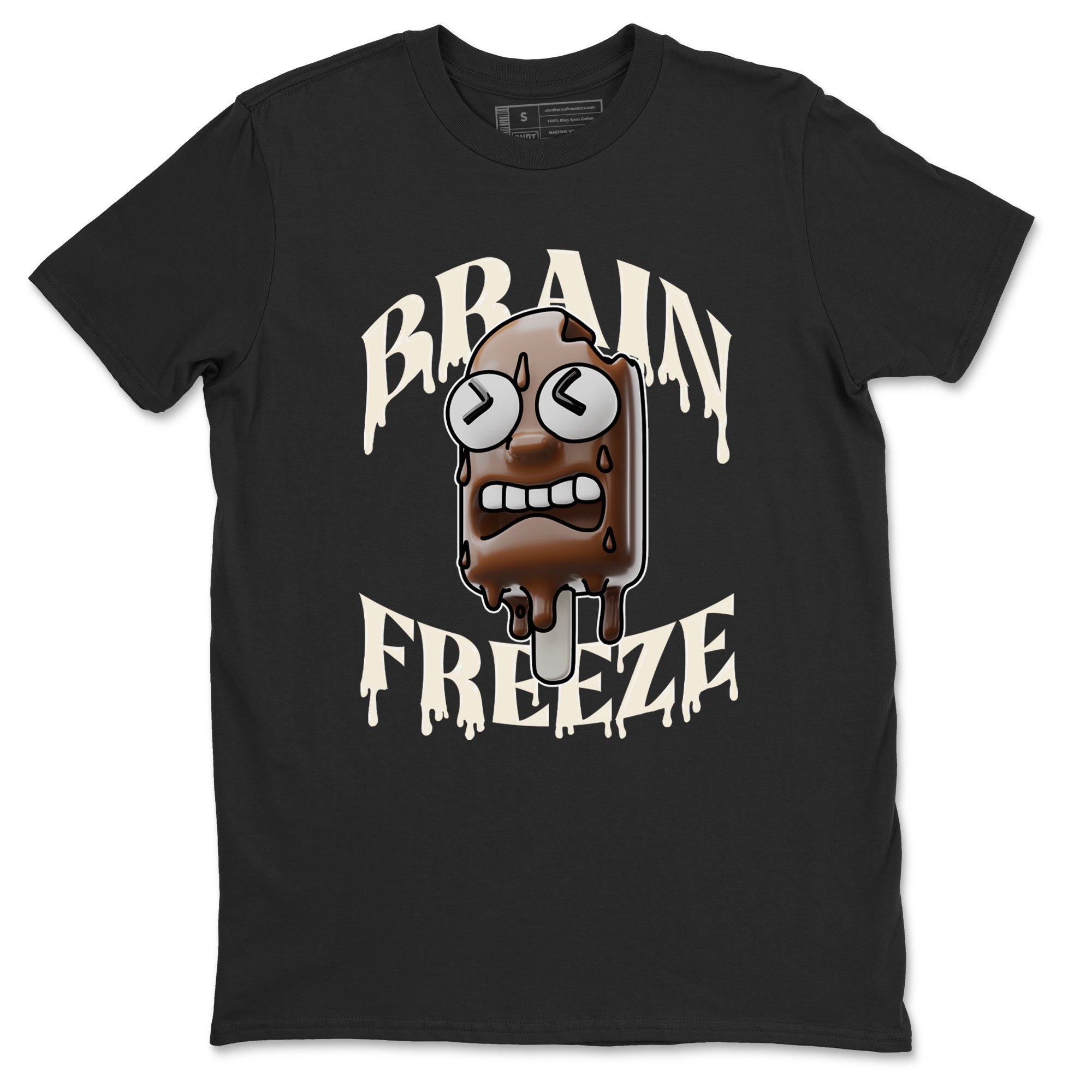 Dunk Cacao Wow shirt to match jordans Brain Freeze sneaker match tees Nike Dunk Cacao Wow Drip Gear Zone Unisex Black 2 T-Shirt