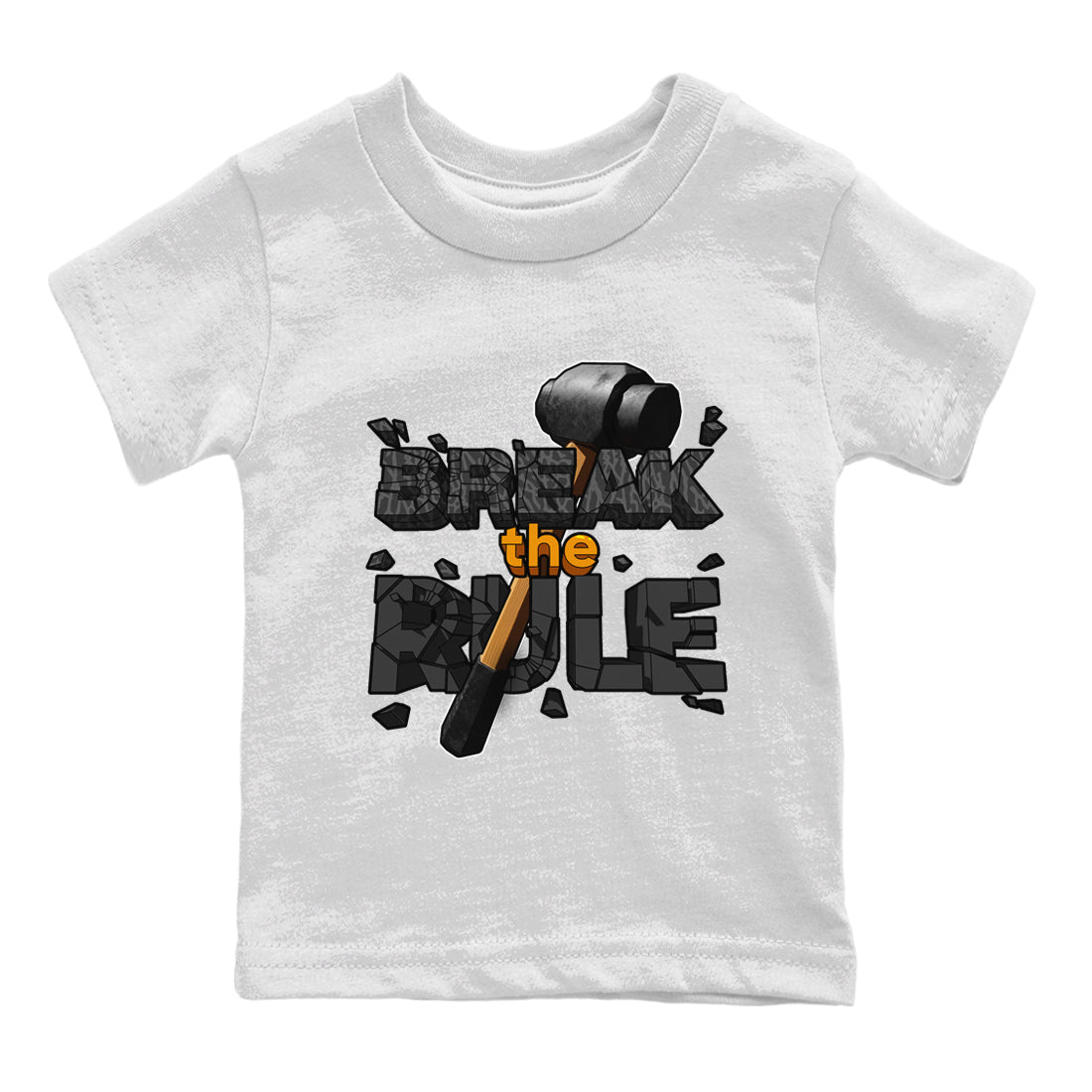 Air Jordan 3 Fear shirt to match jordans Break The Rule sneaker tees AJ3 Fear Drip Gear Zone Baby Toddler White 2 T-Shirt