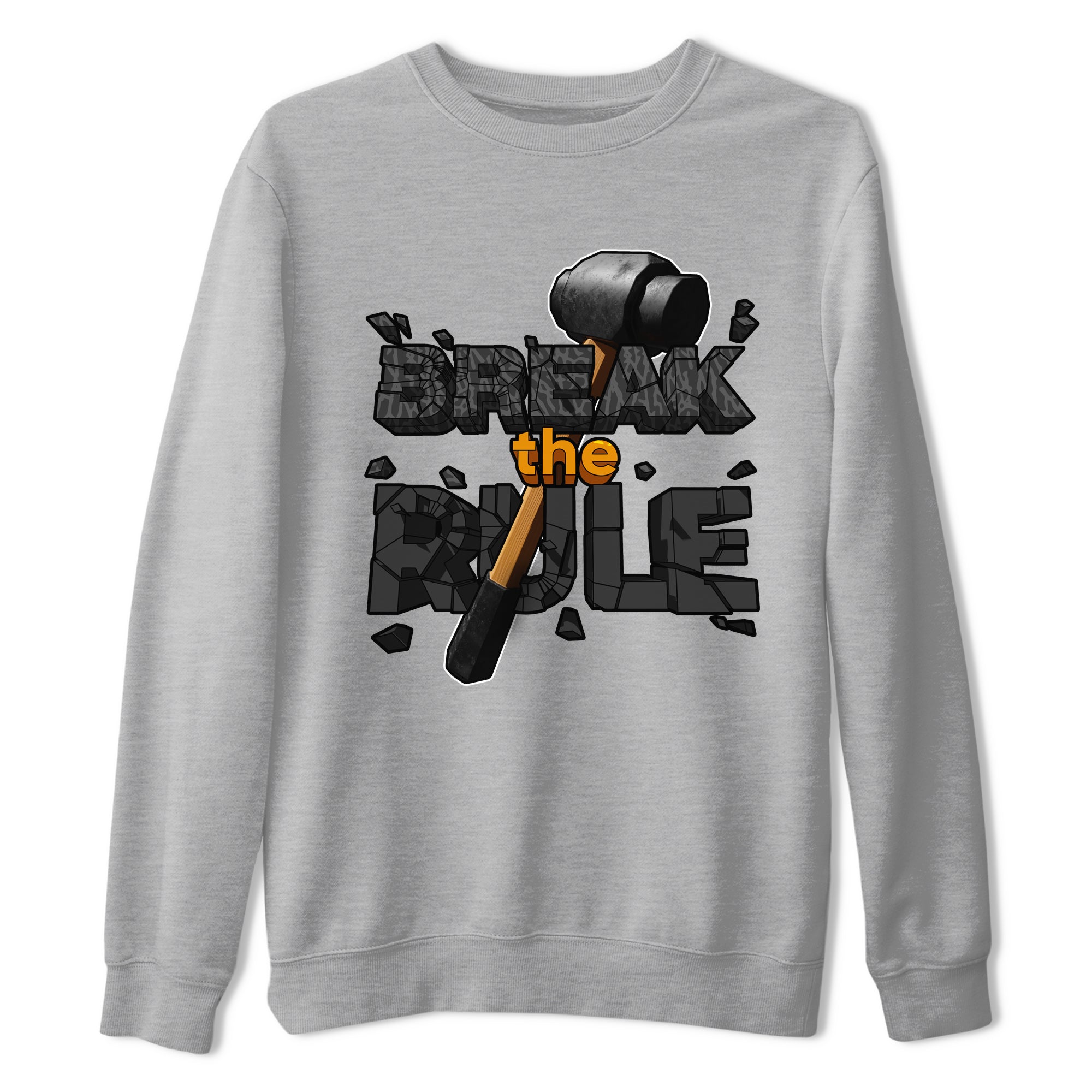 Air Jordan 3 Fear shirt to match jordans Break The Rule sneaker tees AJ3 Fear Drip Gear Zone Unisex Heather Grey 2 T-Shirt