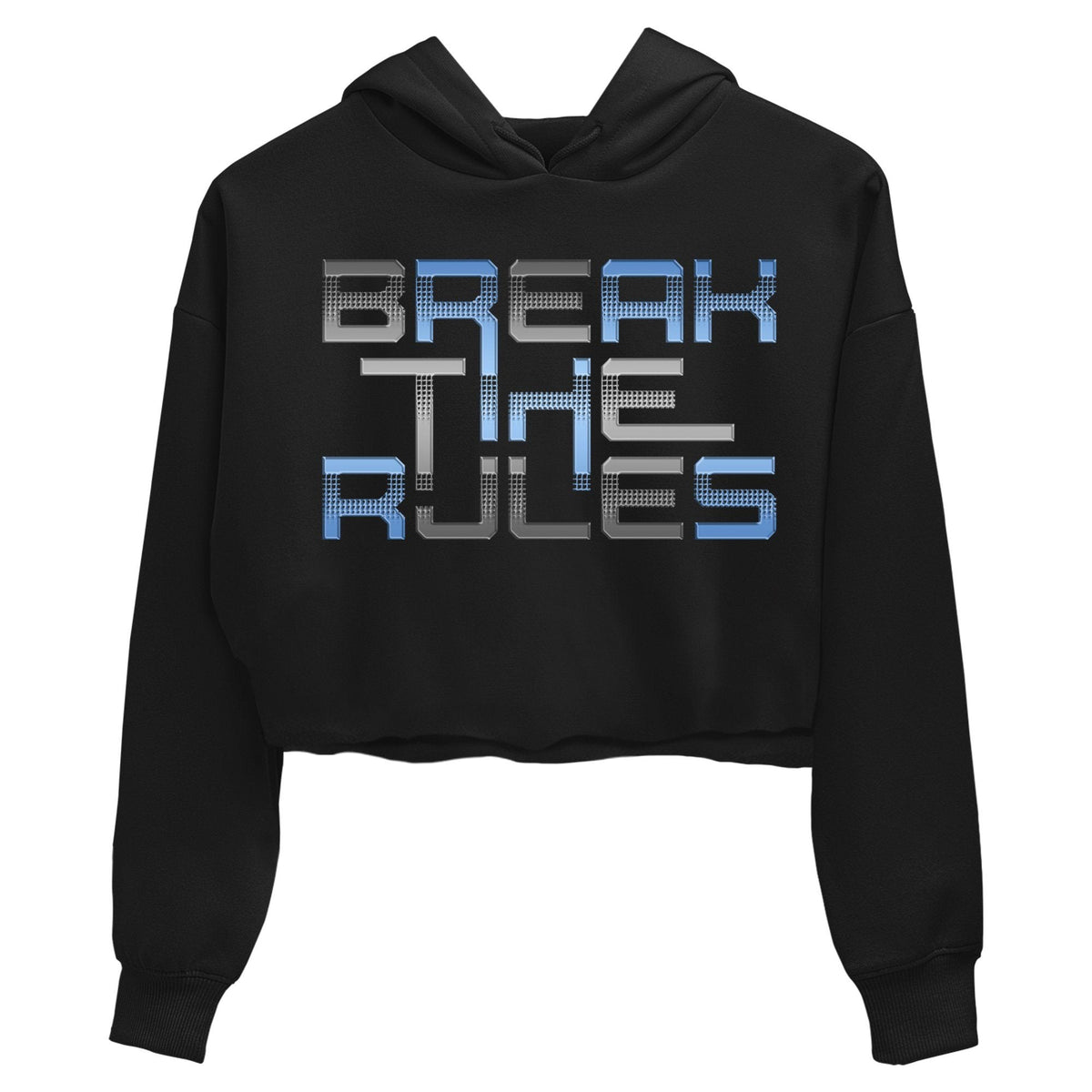 Jordan 4 University Blue Sneaker Matching T-Shirt Break The Rules Sneaker Tees Jordan 4 University Blue Sneaker Release Tees Women's Shirts