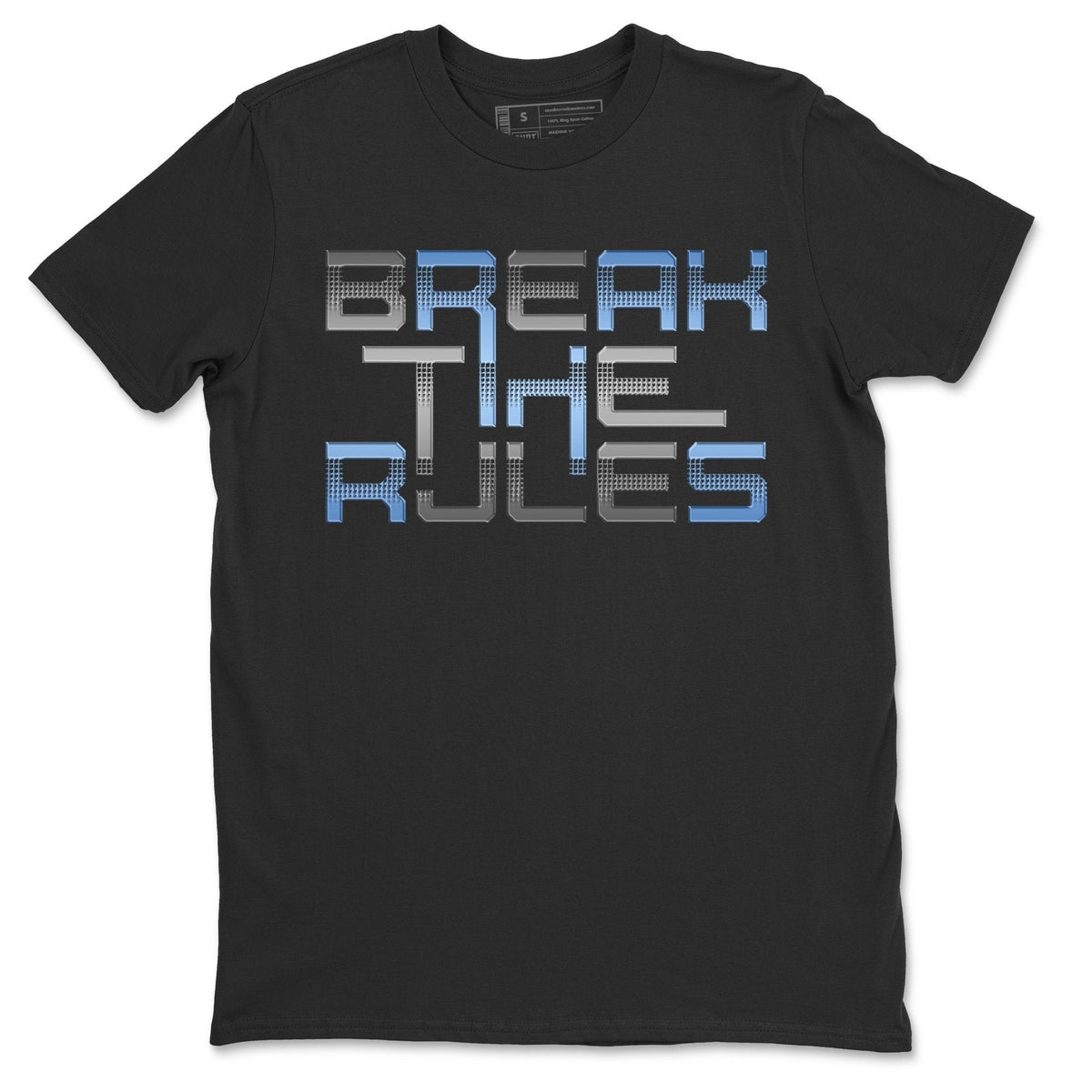 Jordan 4 University Blue Shirt To Match Jordans Break The Rules Sneaker Tees Jordan 4 University Blue Drip Gear Zone Sneaker Matching Clothing Unisex Shirts
