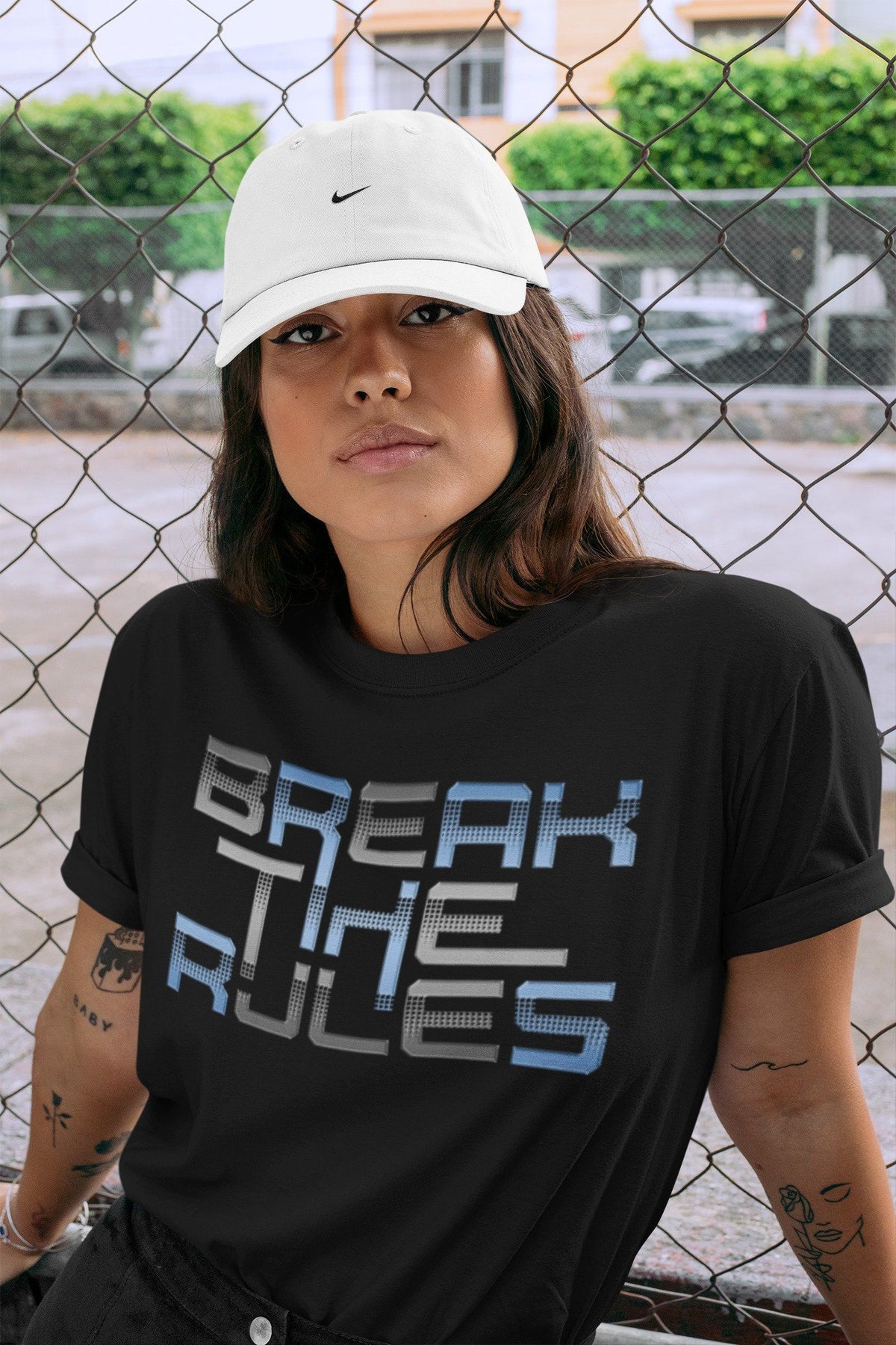 Jordan 4 University Blue Shirt To Match Jordans Break The Rules Sneaker Tees Jordan 4 University Blue Drip Gear Zone Sneaker Matching Clothing Unisex Shirts