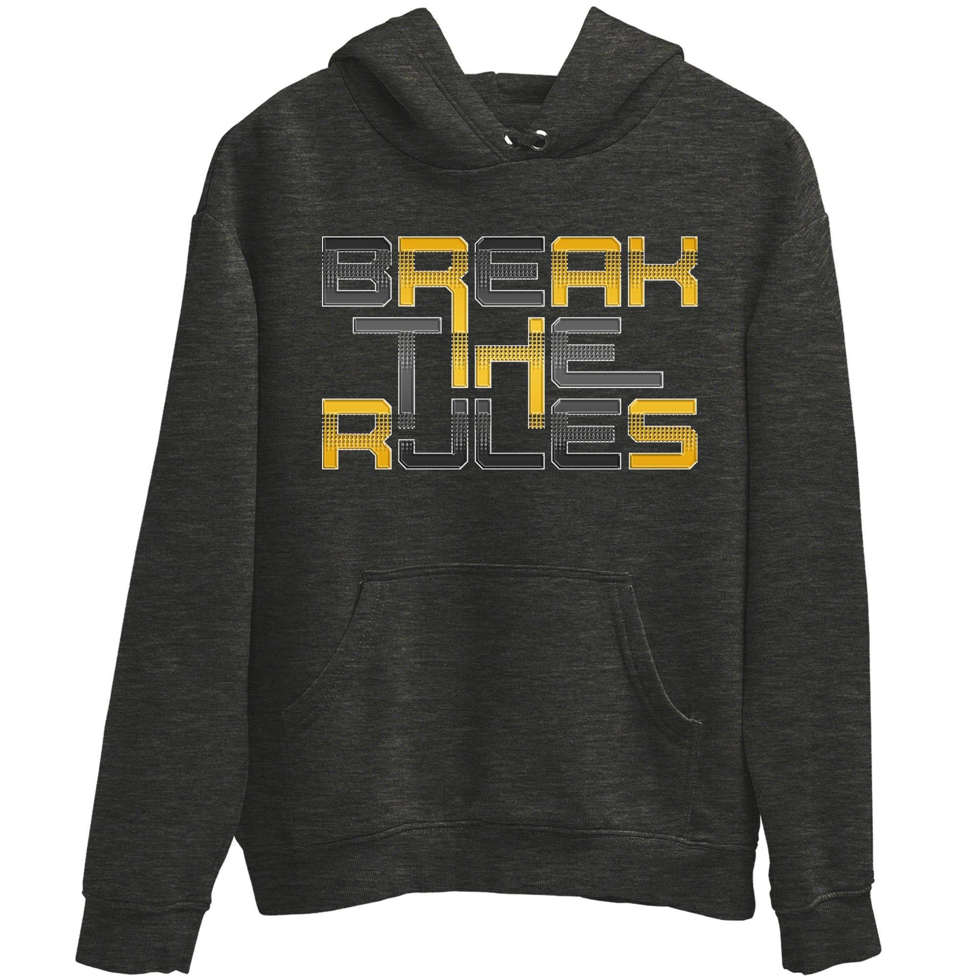 Jordan 9 University Gold Shirt To Match Jordans Break The Rules Sneaker Tees Jordan 9 University Gold Drip Gear Zone Sneaker Matching Clothing Unisex Shirts