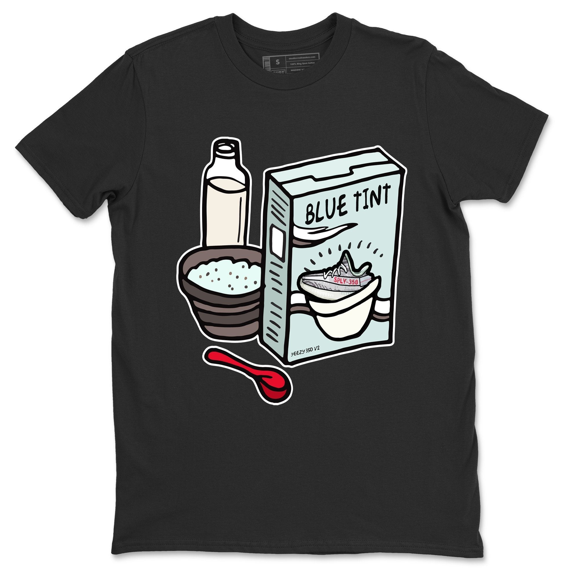 Yeezy 350 Blue Tint Shirt To Match Jordans Breakfast Cereal Sneaker Tees Yeezy 350 Blue Tint Drip Gear Zone Sneaker Matching Clothing Unisex Shirts