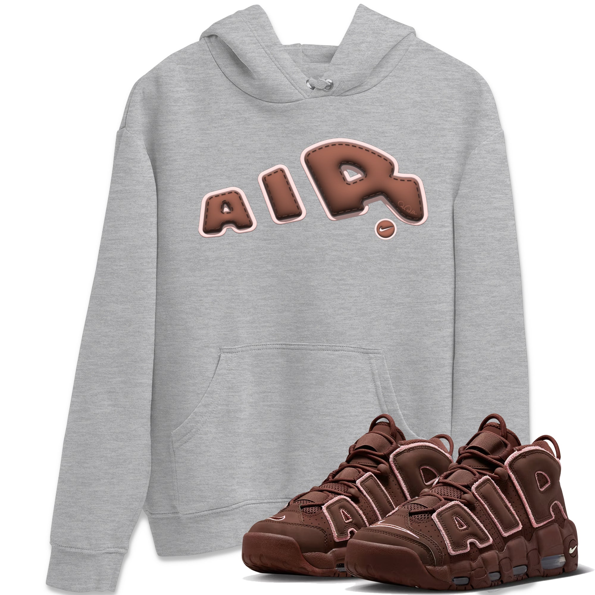 Air More Uptempo Valentines Day Sneaker Match Tees Bubble Air Sneaker Tees Air More Uptempo Valentines Day Jordan to match sneaker T-Shirt Crew Neck Shirts