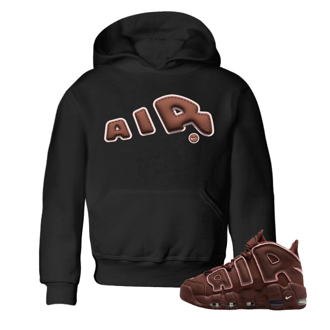 Air More Uptempo Valentines Day Sneaker Match Tees Bubble Air Sneaker Tees Air More Uptempo Valentines Day Jordan to match sneaker T-Shirt Kids Shirts