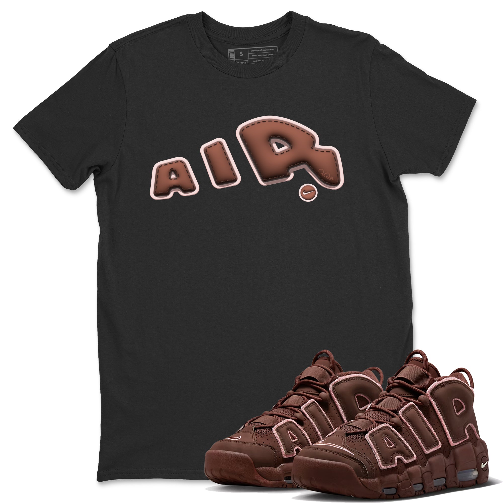 Air More Uptempo Valentines Day Sneaker Match Tees Bubble Air Sneaker Tees Air More Uptempo Valentines Day Jordan to match sneaker T-Shirt Crew Neck Shirts