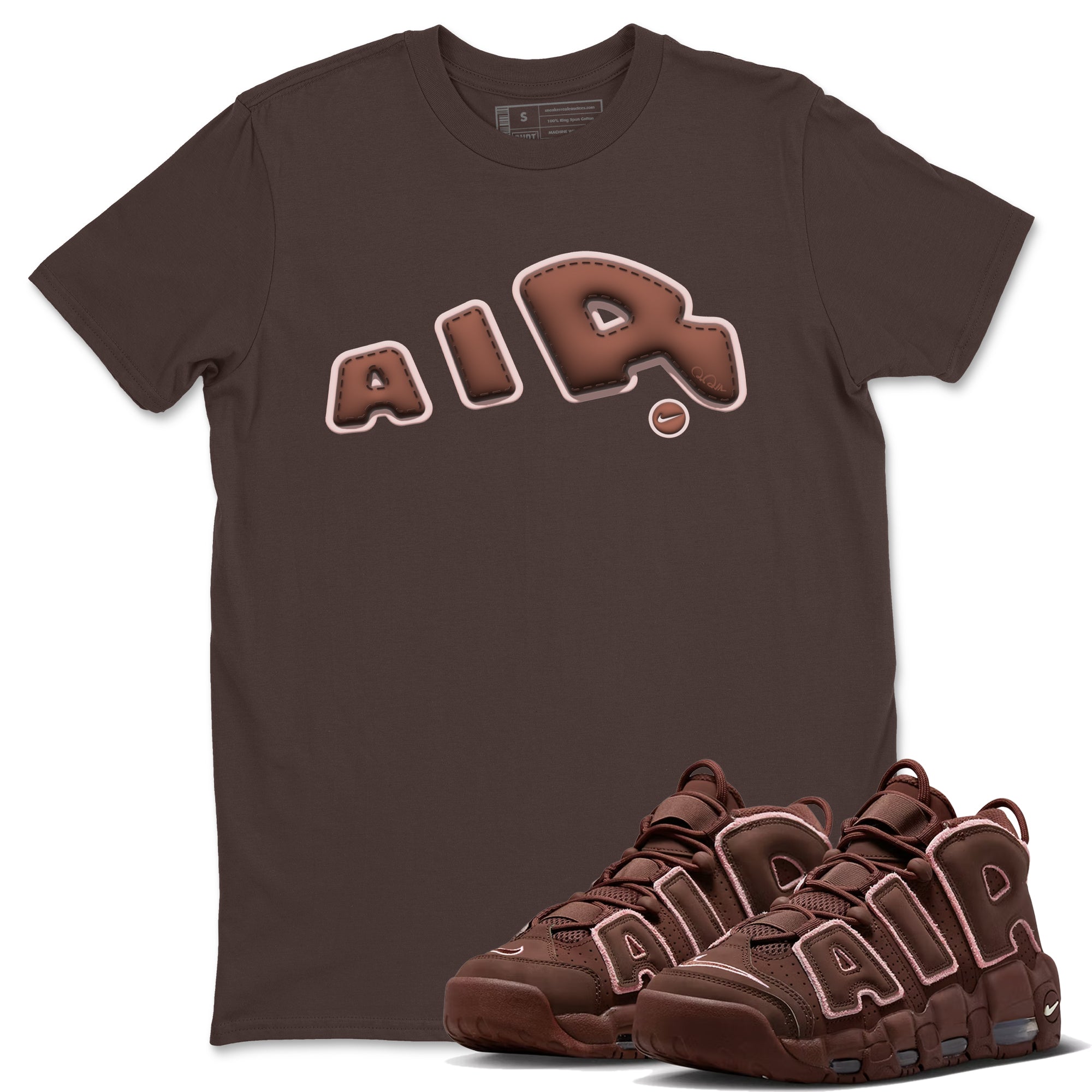 Air More Uptempo Valentines Day Sneaker Match Tees Bubble Air Sneaker Tees Air More Uptempo Valentines Day Jordan to match sneaker T-Shirt Crew Neck Shirts