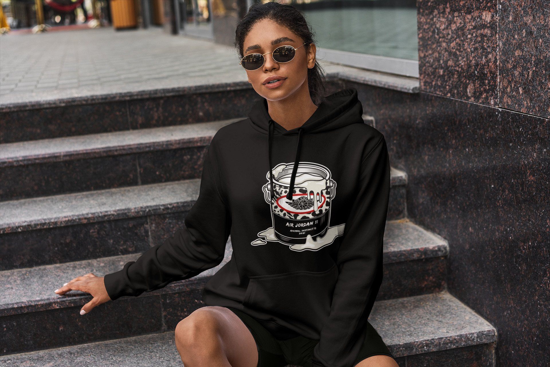 Jordan 11 Animal Instinct Shirt To Match Jordans Bucket Sneaker Tees Jordan 11 Animal Instinct Drip Gear Zone Sneaker Matching Clothing Unisex Shirts