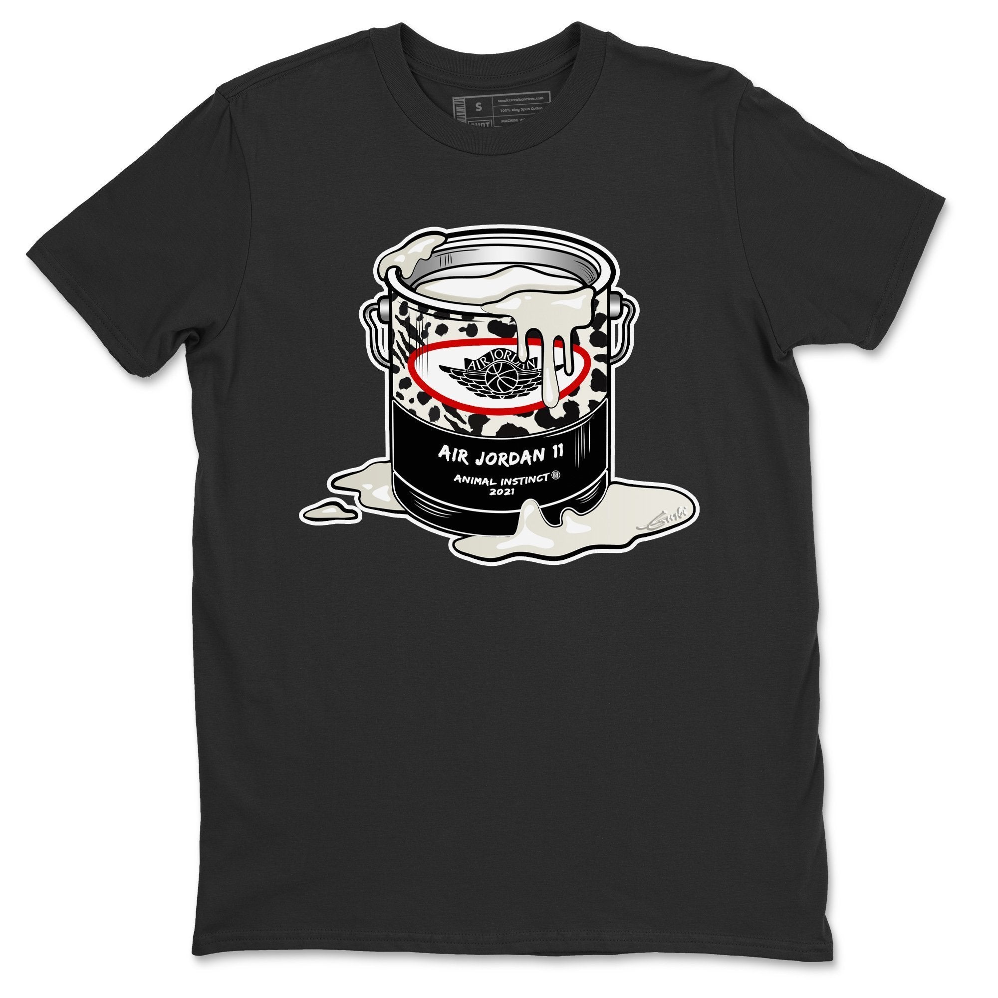 Jordan 11 Animal Instinct Shirt To Match Jordans Bucket Sneaker Tees Jordan 11 Animal Instinct Drip Gear Zone Sneaker Matching Clothing Unisex Shirts