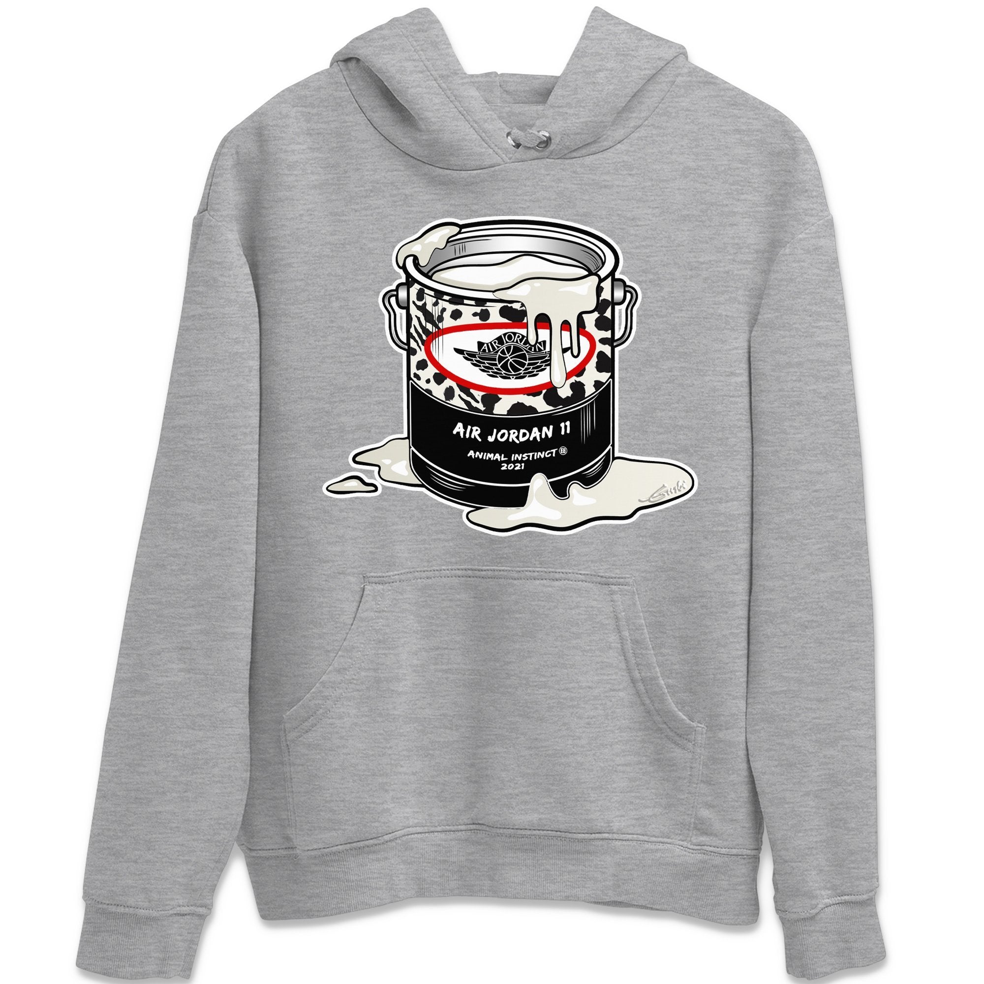 Jordan 11 Animal Instinct Shirt To Match Jordans Bucket Sneaker Tees Jordan 11 Animal Instinct Drip Gear Zone Sneaker Matching Clothing Unisex Shirts