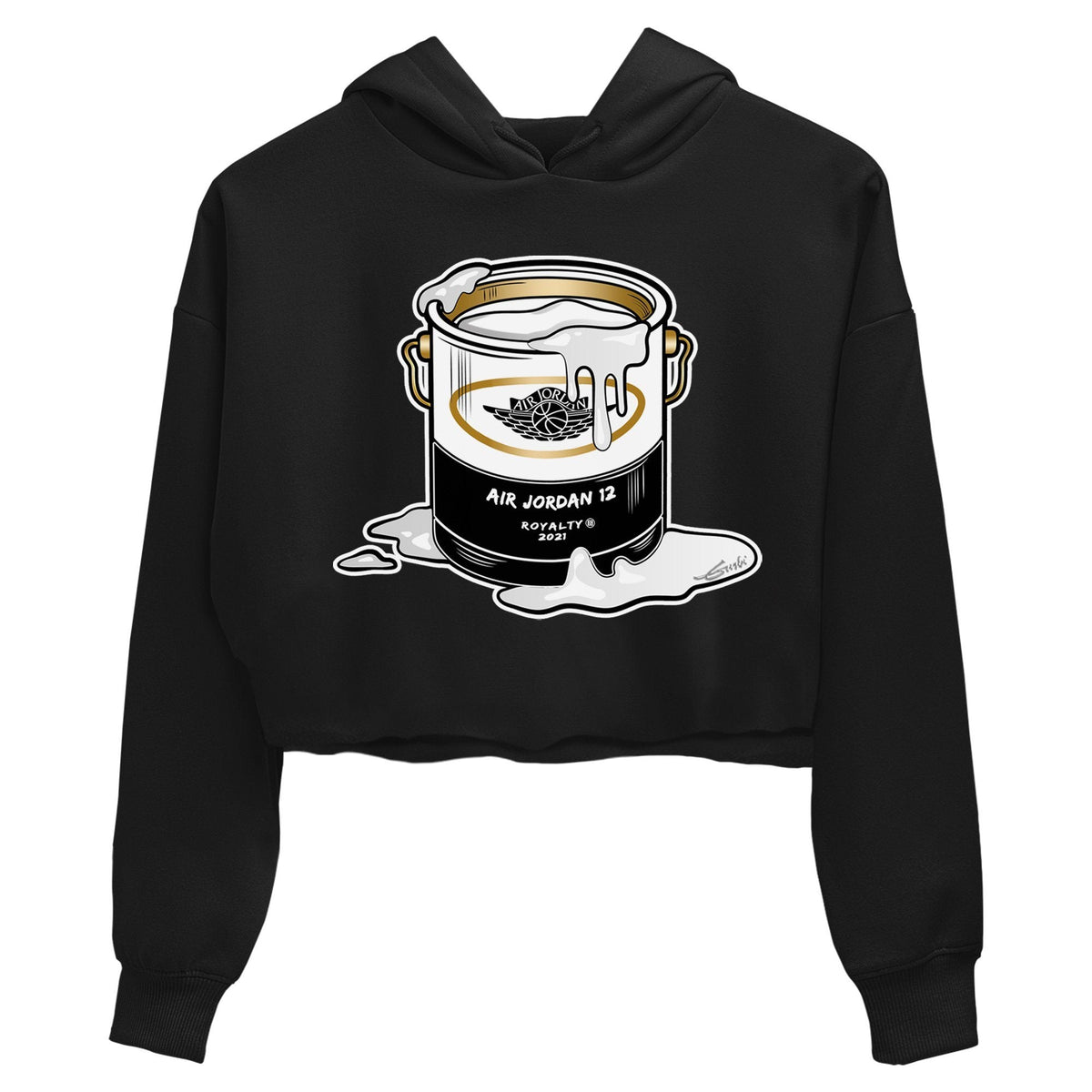 Jordan 12 Royalty Sneaker Matching T-Shirt Bucket Sneaker Tees Jordan 12 Royalty Sneaker Release Tees Women's Shirts